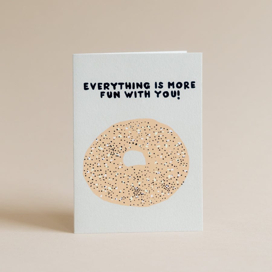 ALPHABET STUDIOS Greeting Cards Everything is More Fun Card