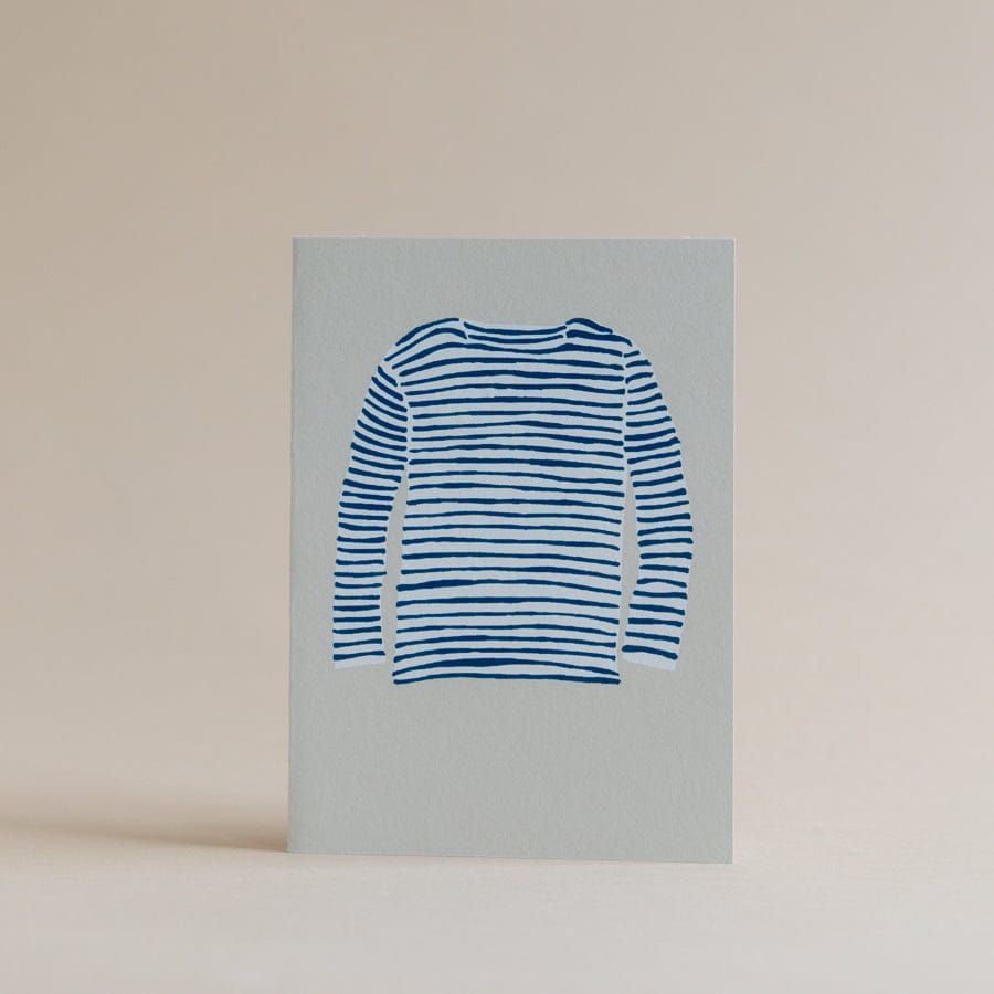 ALPHABET STUDIOS Greeting Cards Striped Shirt Card