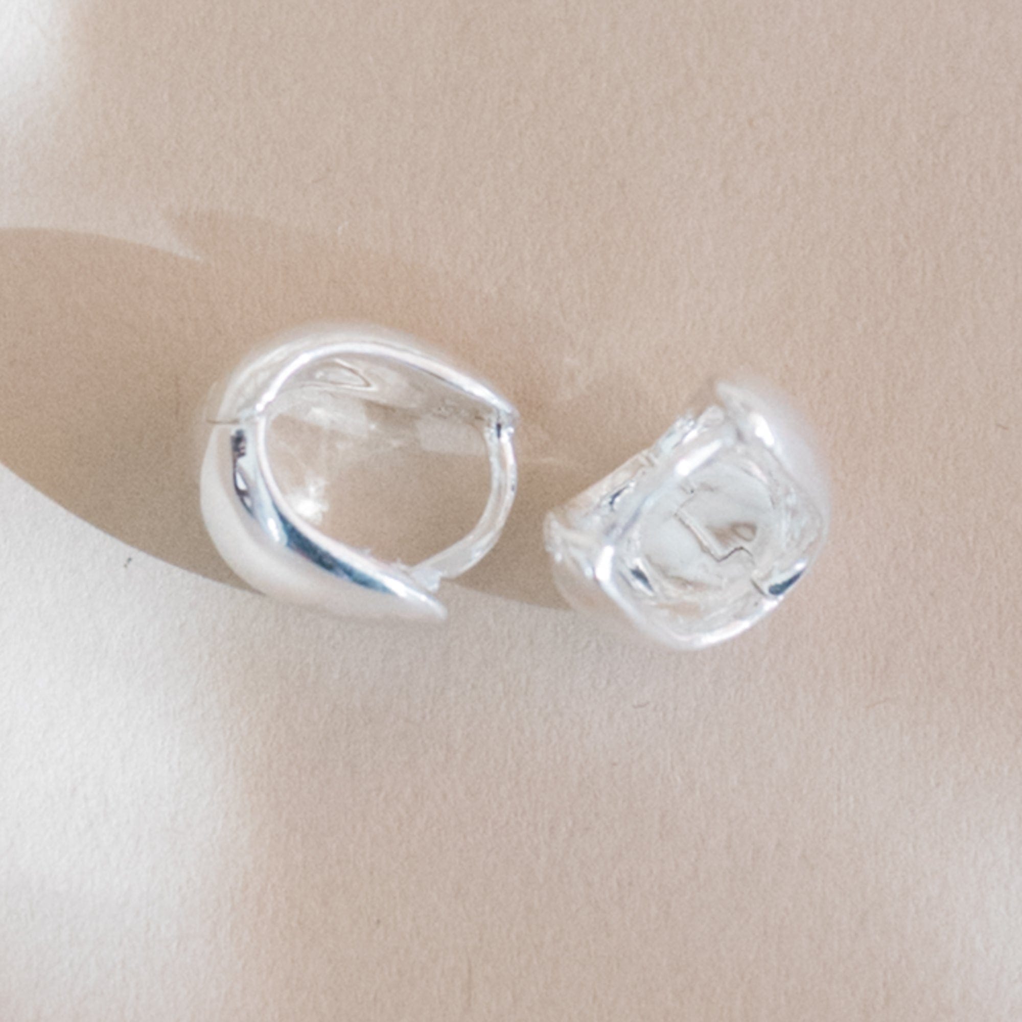 Gentle Slope Hoops by Annika Inez
