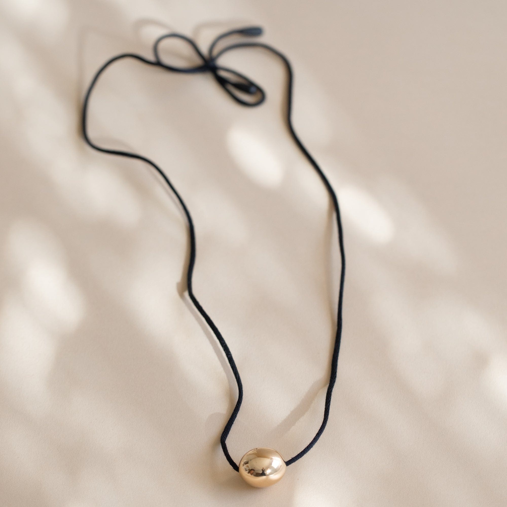 Annika Inez Necklaces Gold / Small Ellipse Necklace by Annika Inez