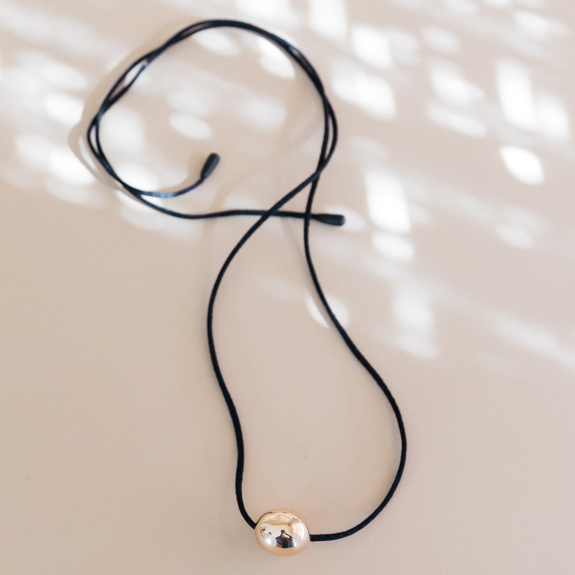 Annika Inez Necklaces Gold / Small Ellipse Necklace by Annika Inez