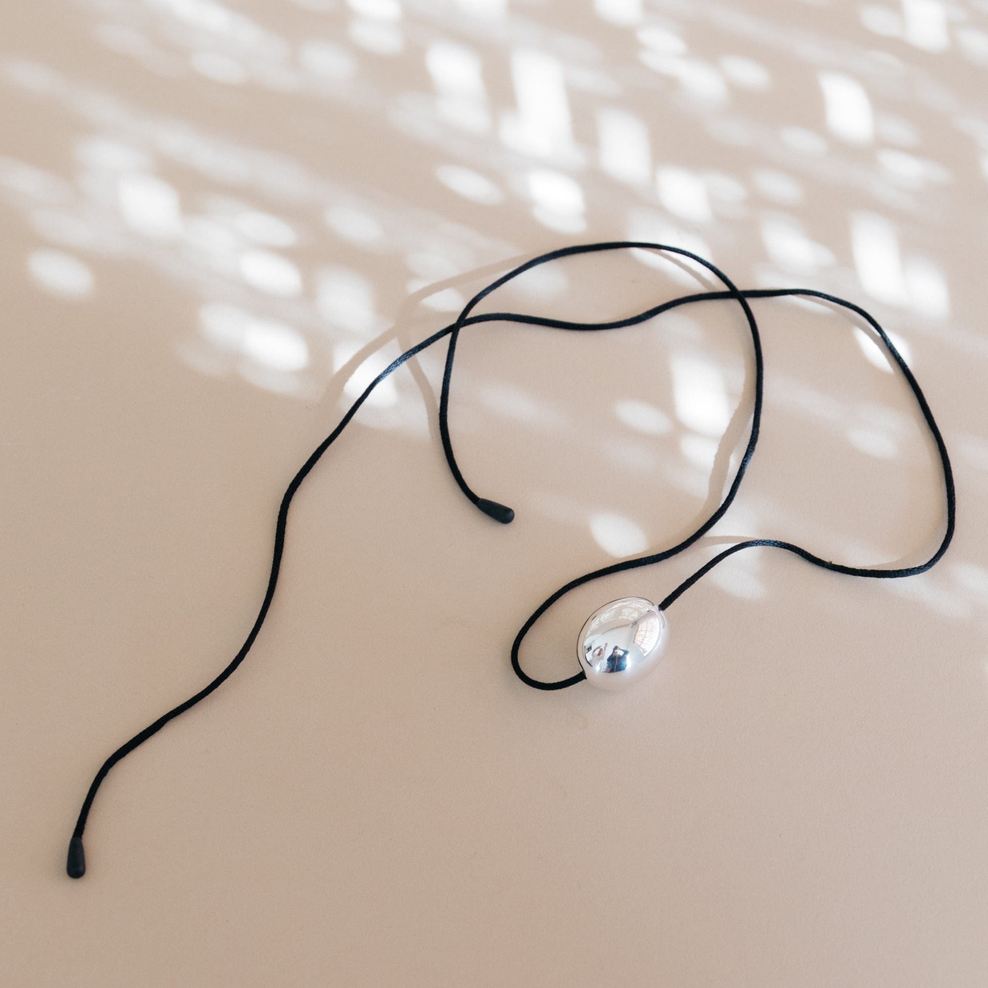 Annika Inez Necklaces Silver / Large Ellipse Necklace by Annika Inez