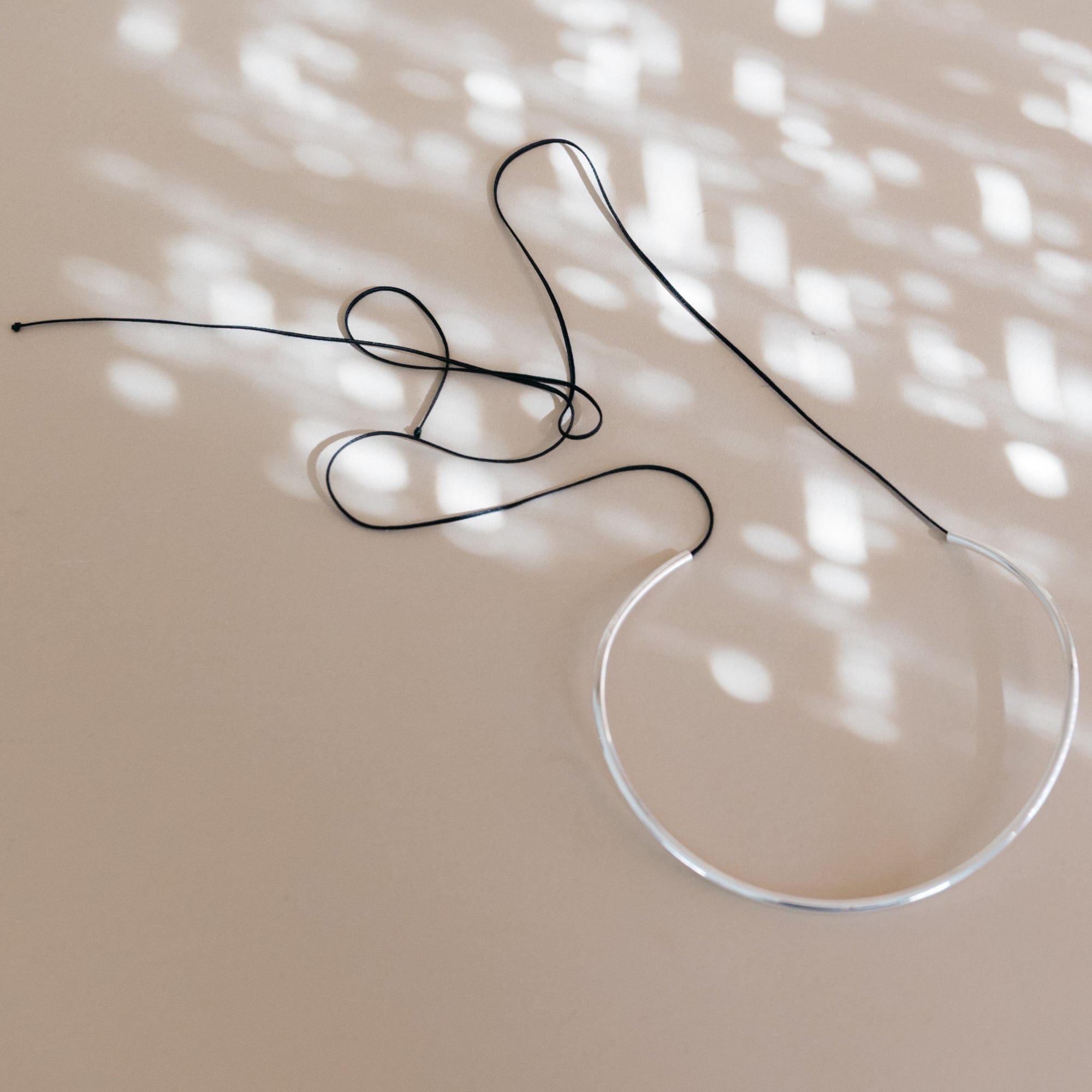 Annika Inez Necklaces Silver Tube Collar by Annika Inez