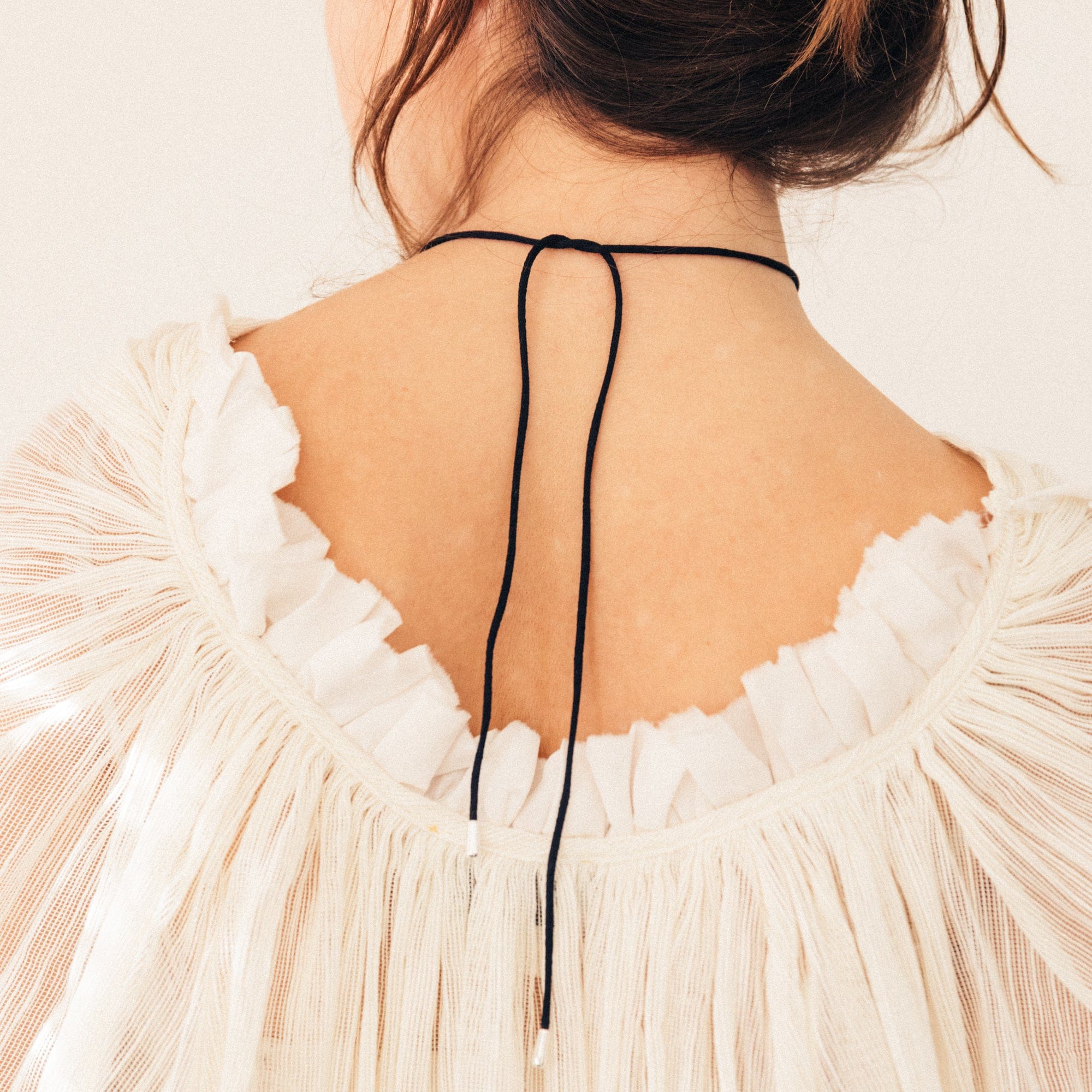 Stone Ellipse Necklace by Annika Inez