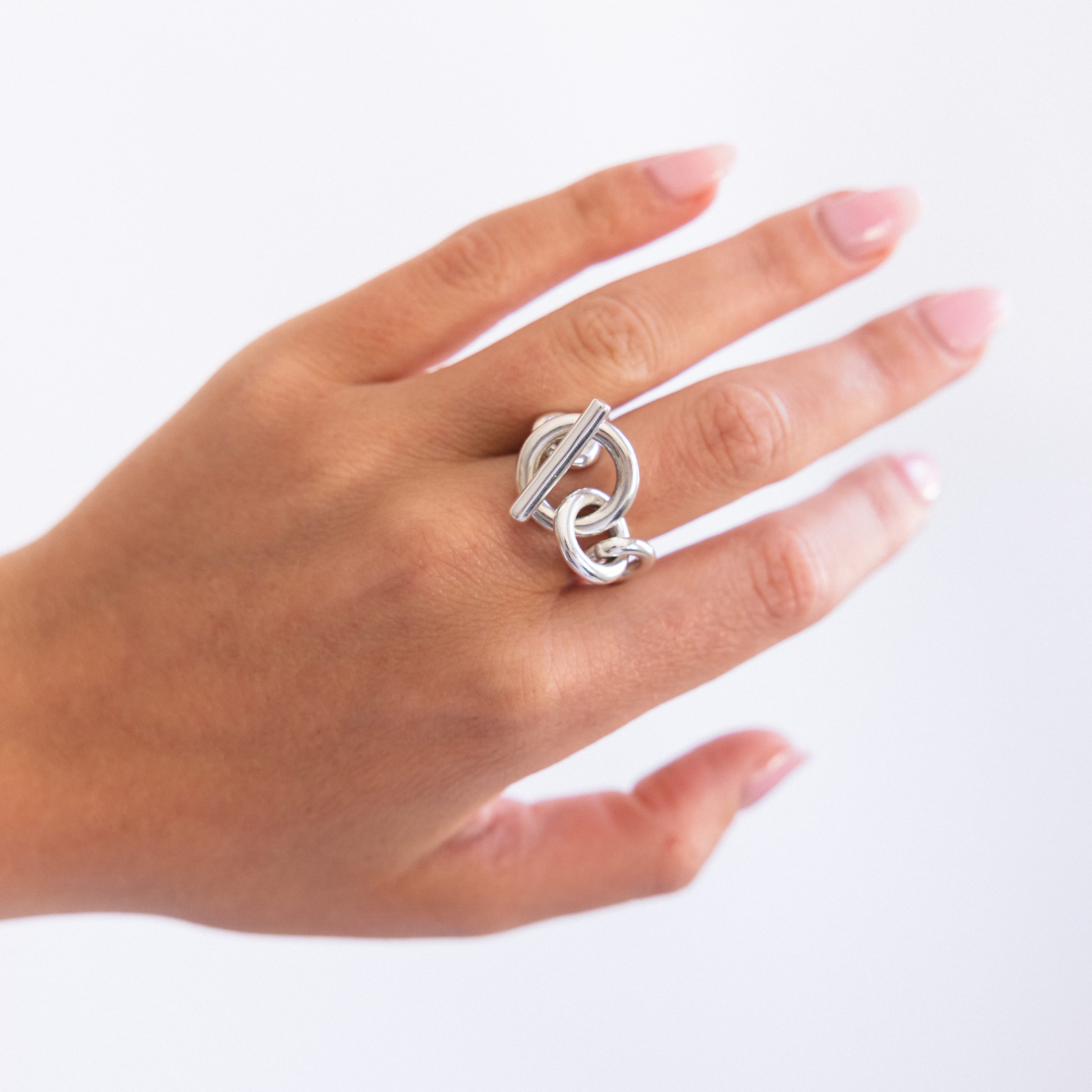 Annika Inez Rings Tapered Link Ring by Annika Inez