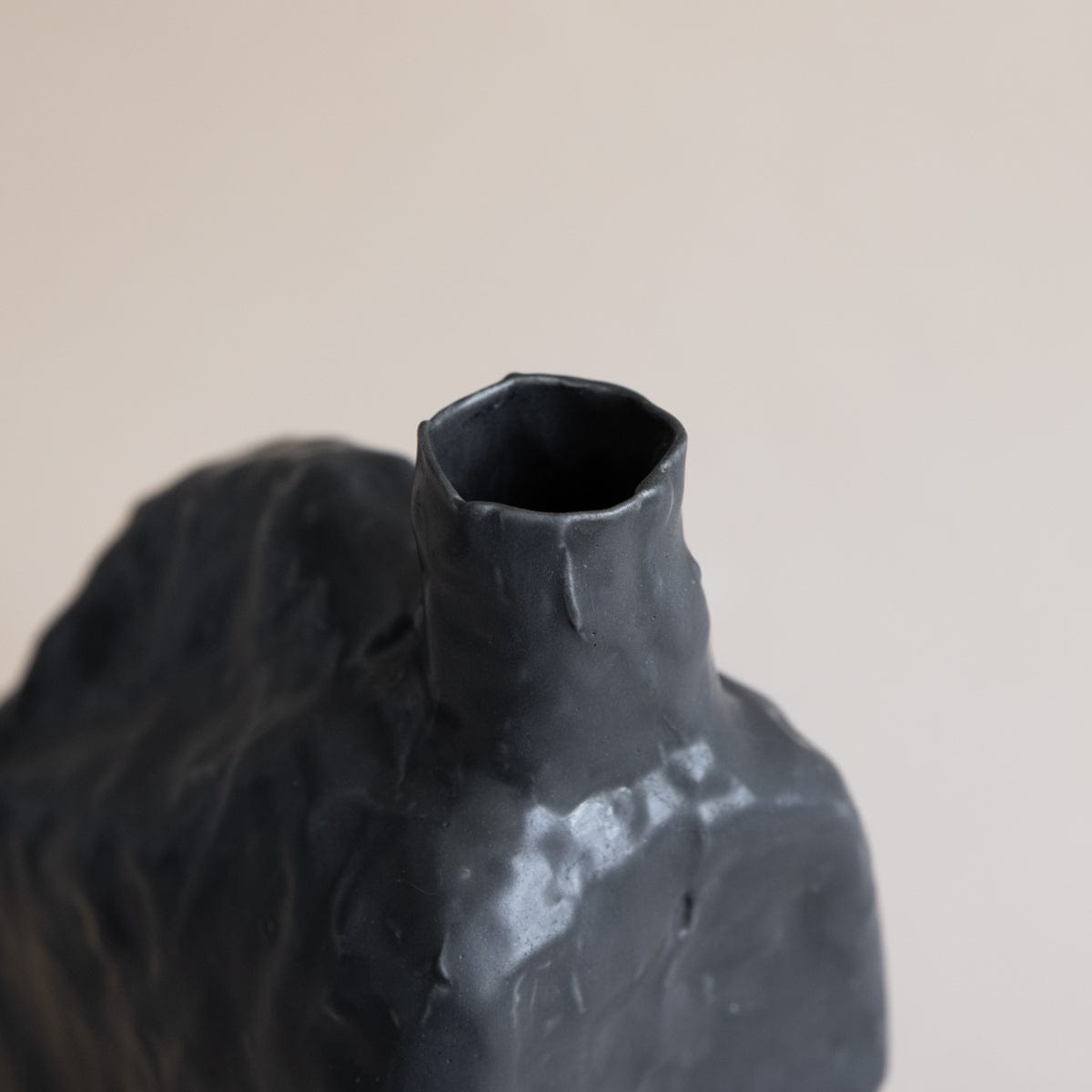 Atelier Lips Statement Piece Jug Vase in Black