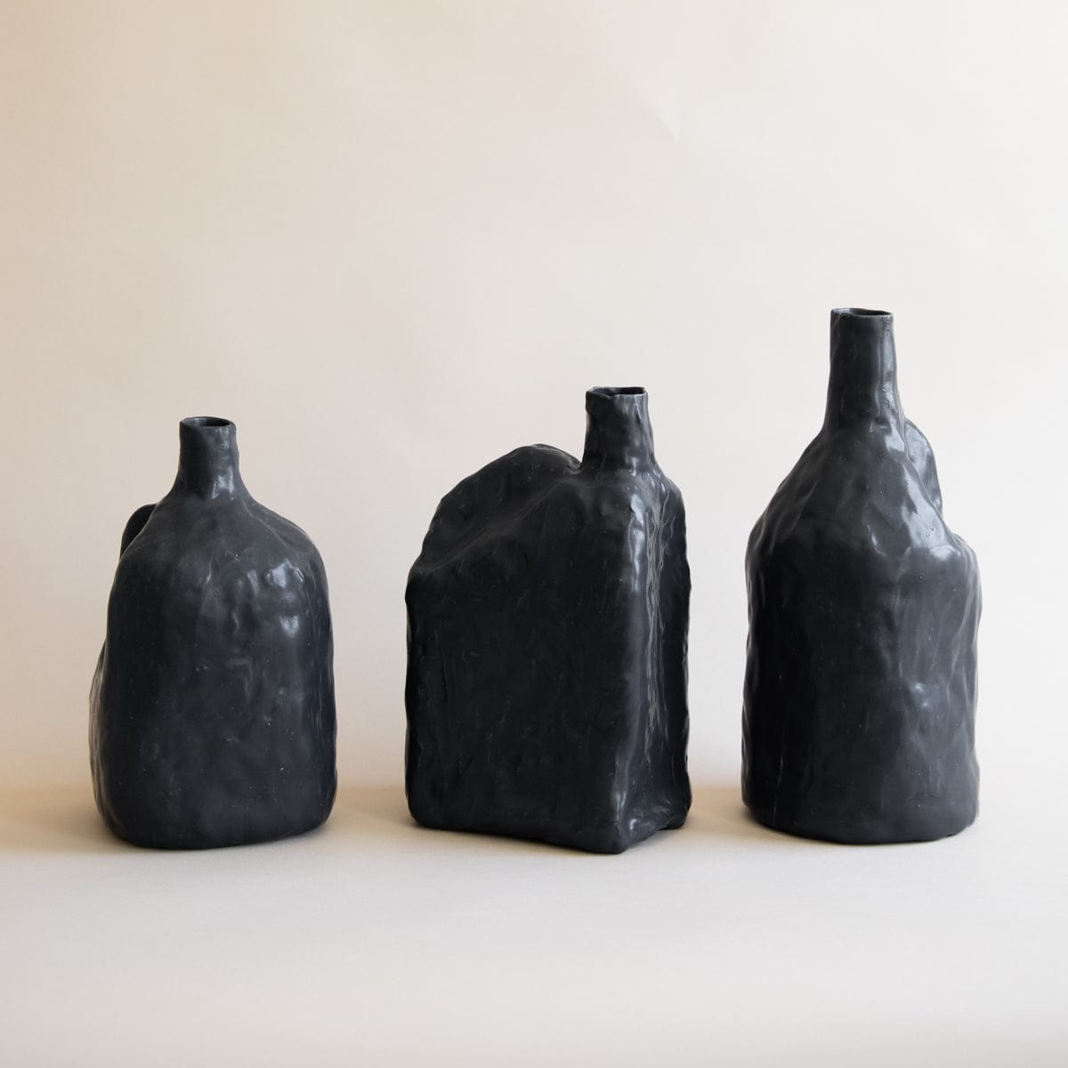 Atelier Lips Statement Piece Jug Vase in Black