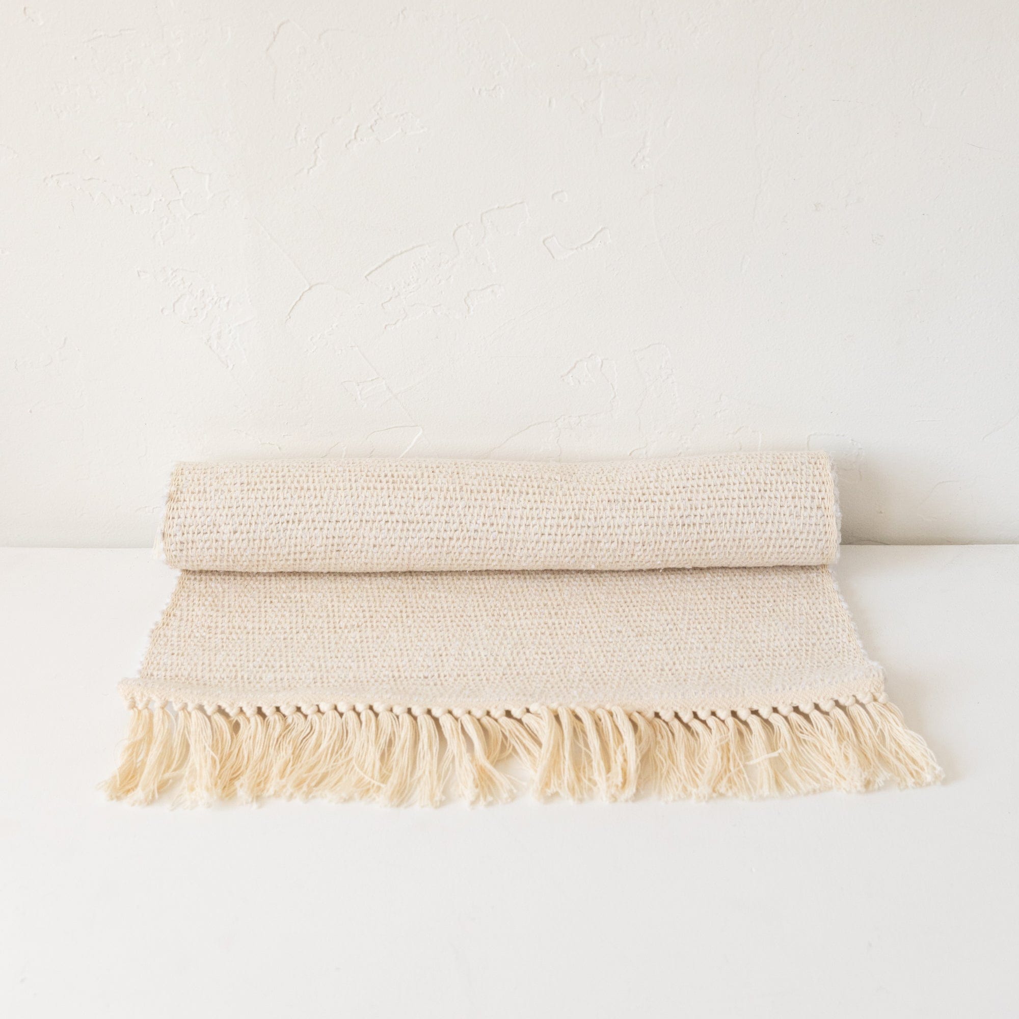 Azulina Home Bath Mats Bath Mat with Fringes