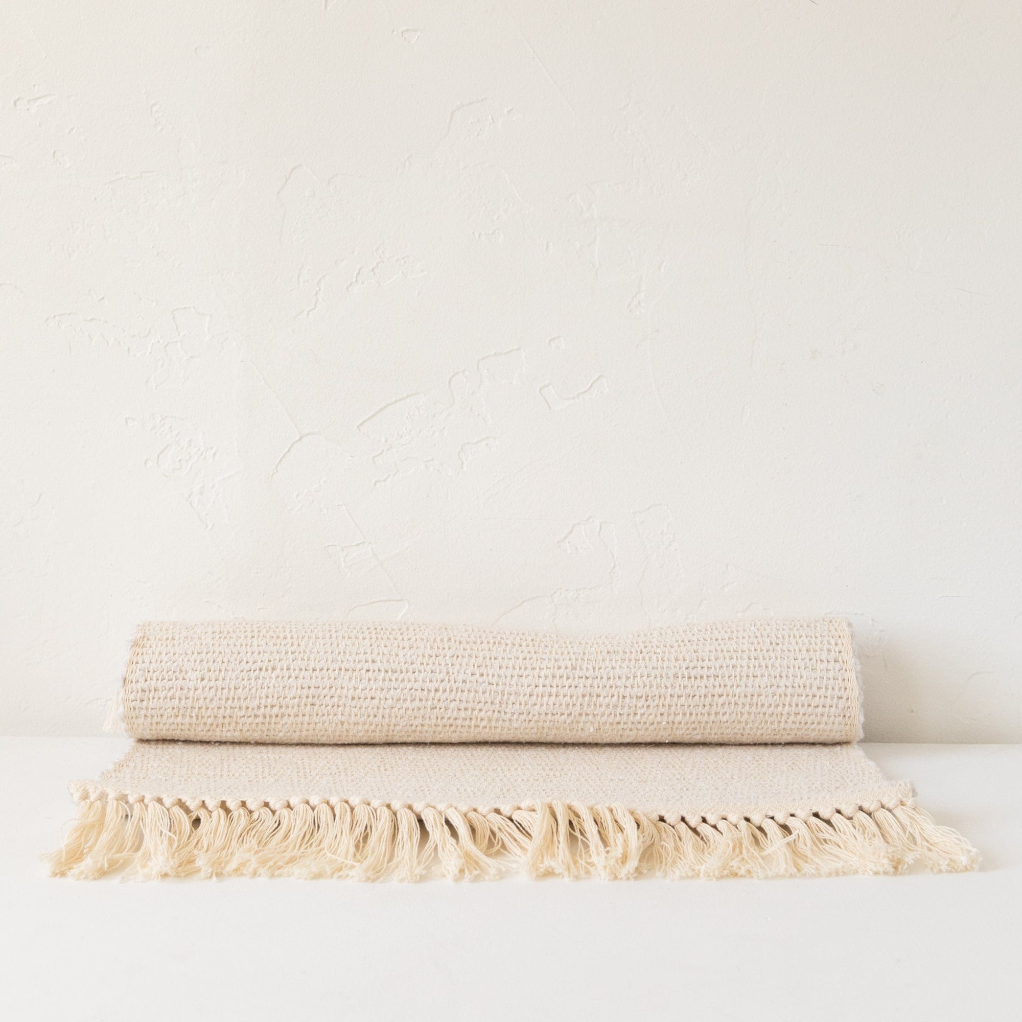 Azulina Home Bath Mats Bath Mat with Fringes