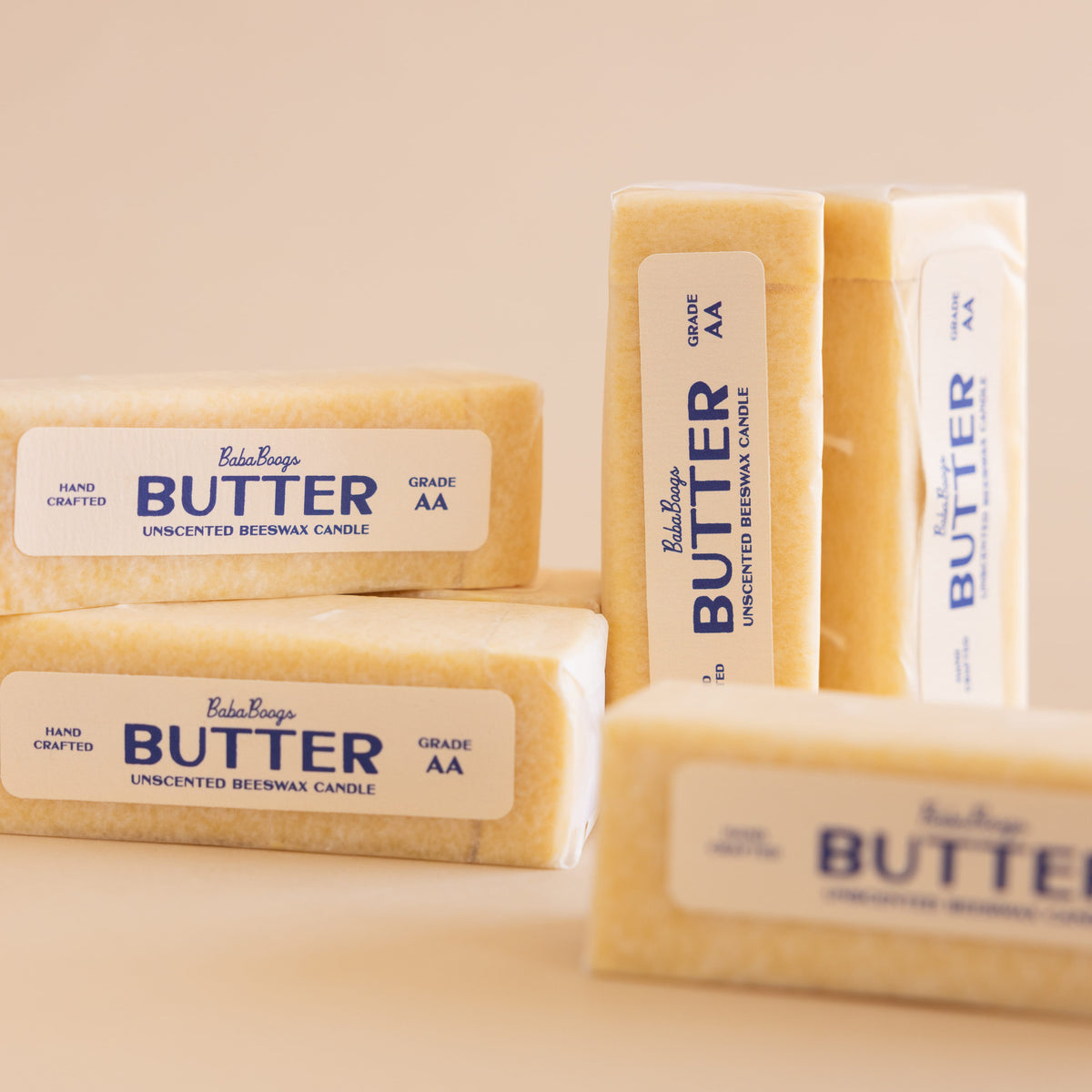 BabaBoogs Studio Specialty Butter Stick Candle