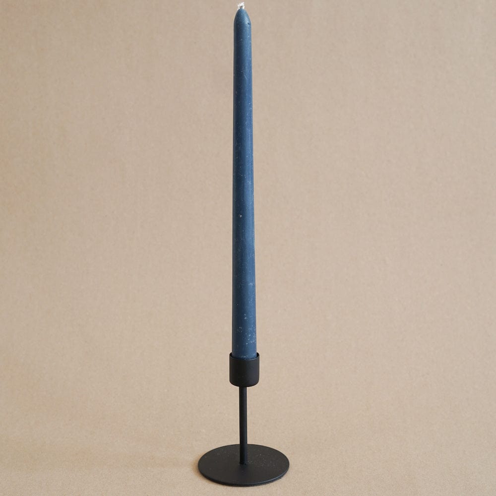 BE HOME Candle Holders Medium Taper Candle Holders in Black