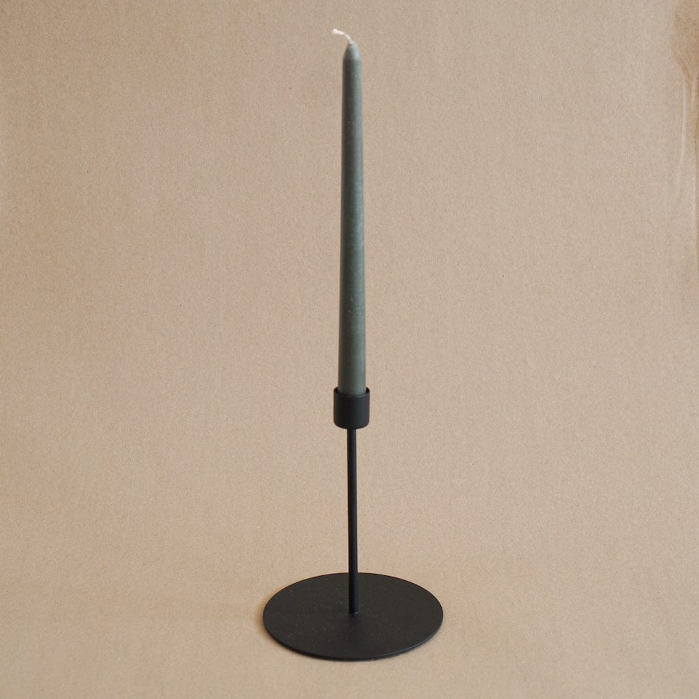 BE HOME Candle Holders Tall Taper Candle Holders in Black