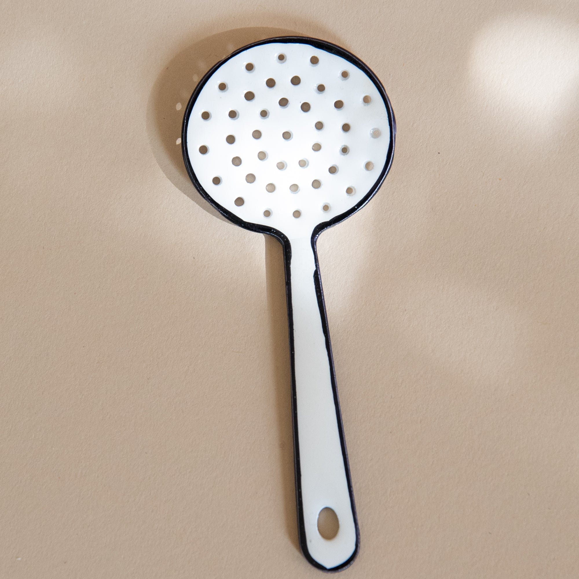 BE HOME Cooking + Utensils Mini Skimmer in Enamel