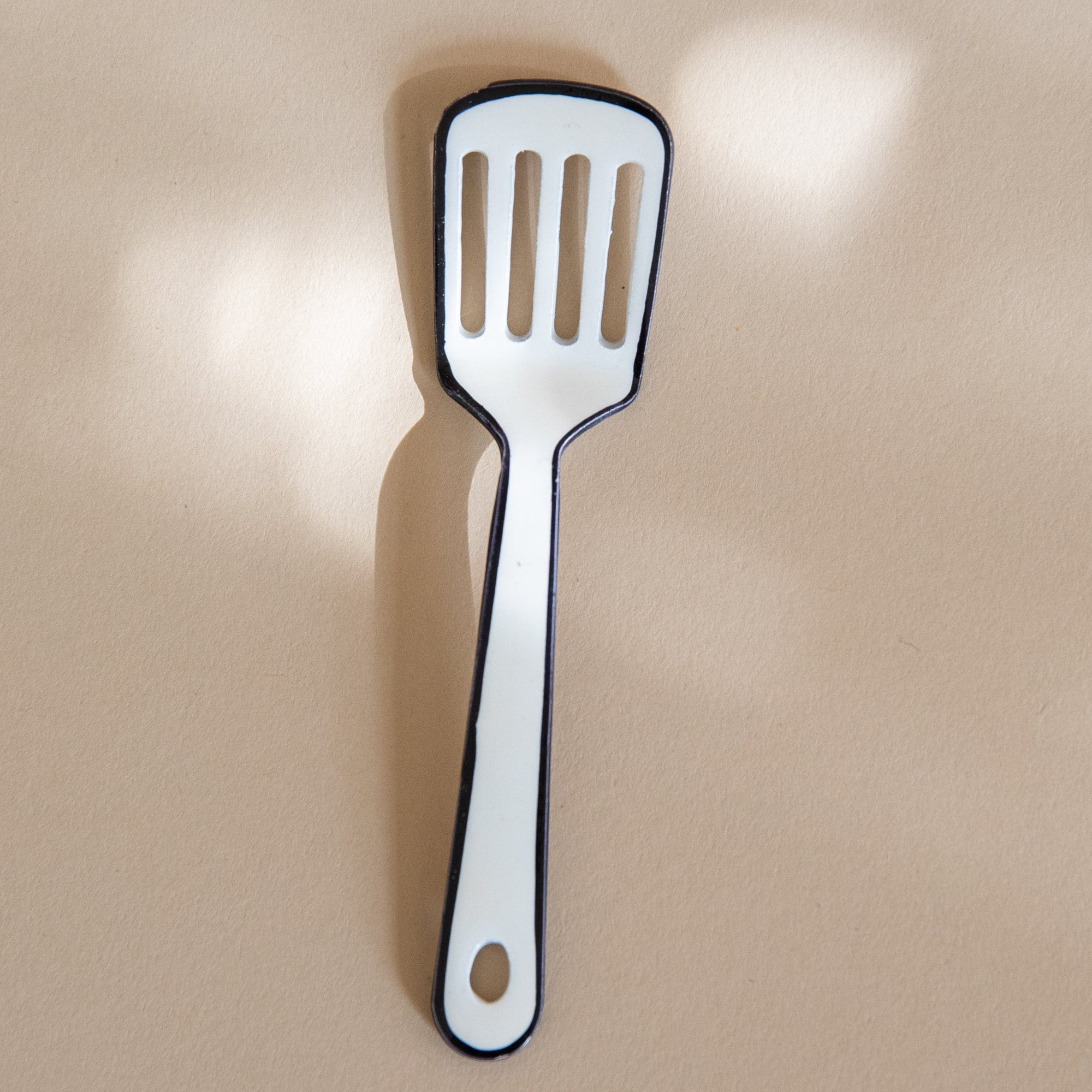 BE HOME Cooking + Utensils Mini Spatula in Enamel