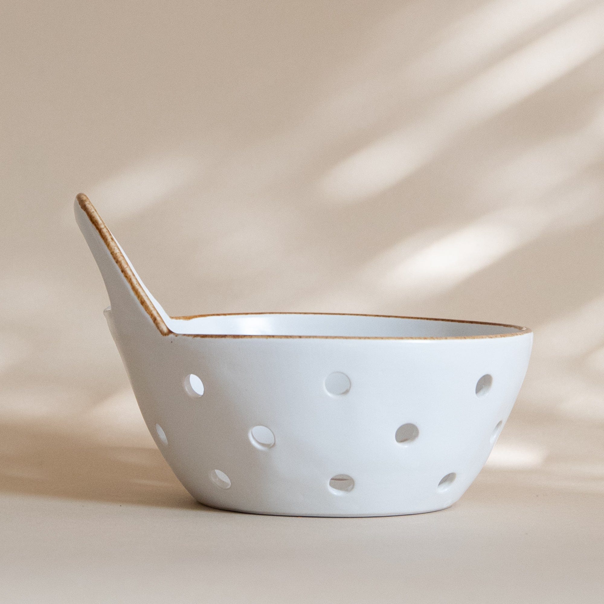 Stoneware Colander