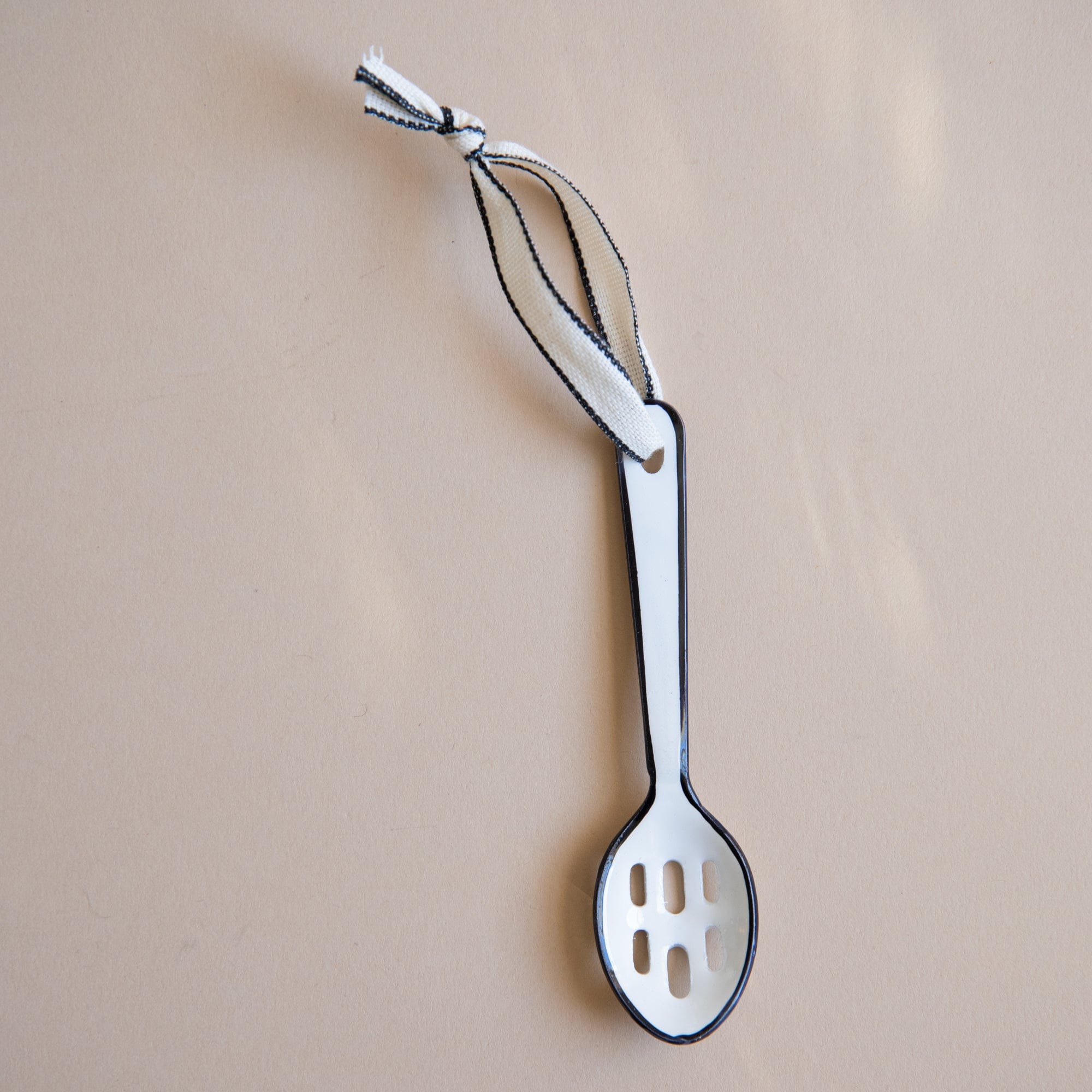 BE HOME Seasonal Slotted Spoon Enamel Utensil Ornaments