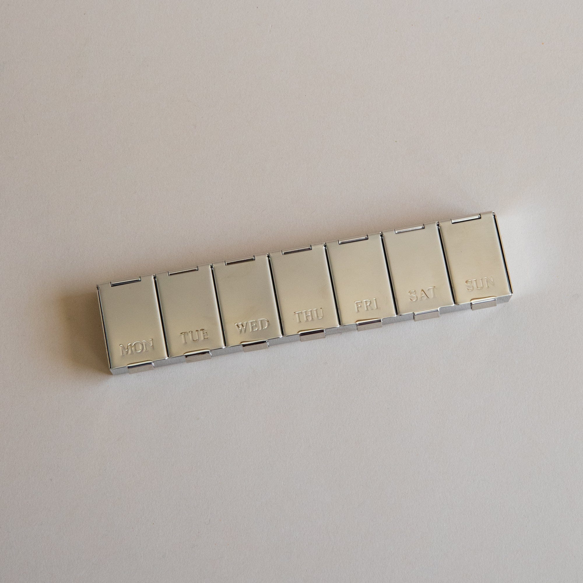Silver Pill Box