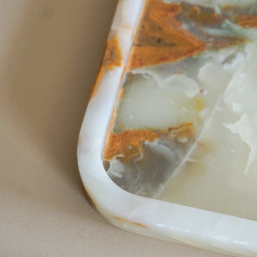 BeyBerk International Trays + Catchalls Marble Tray