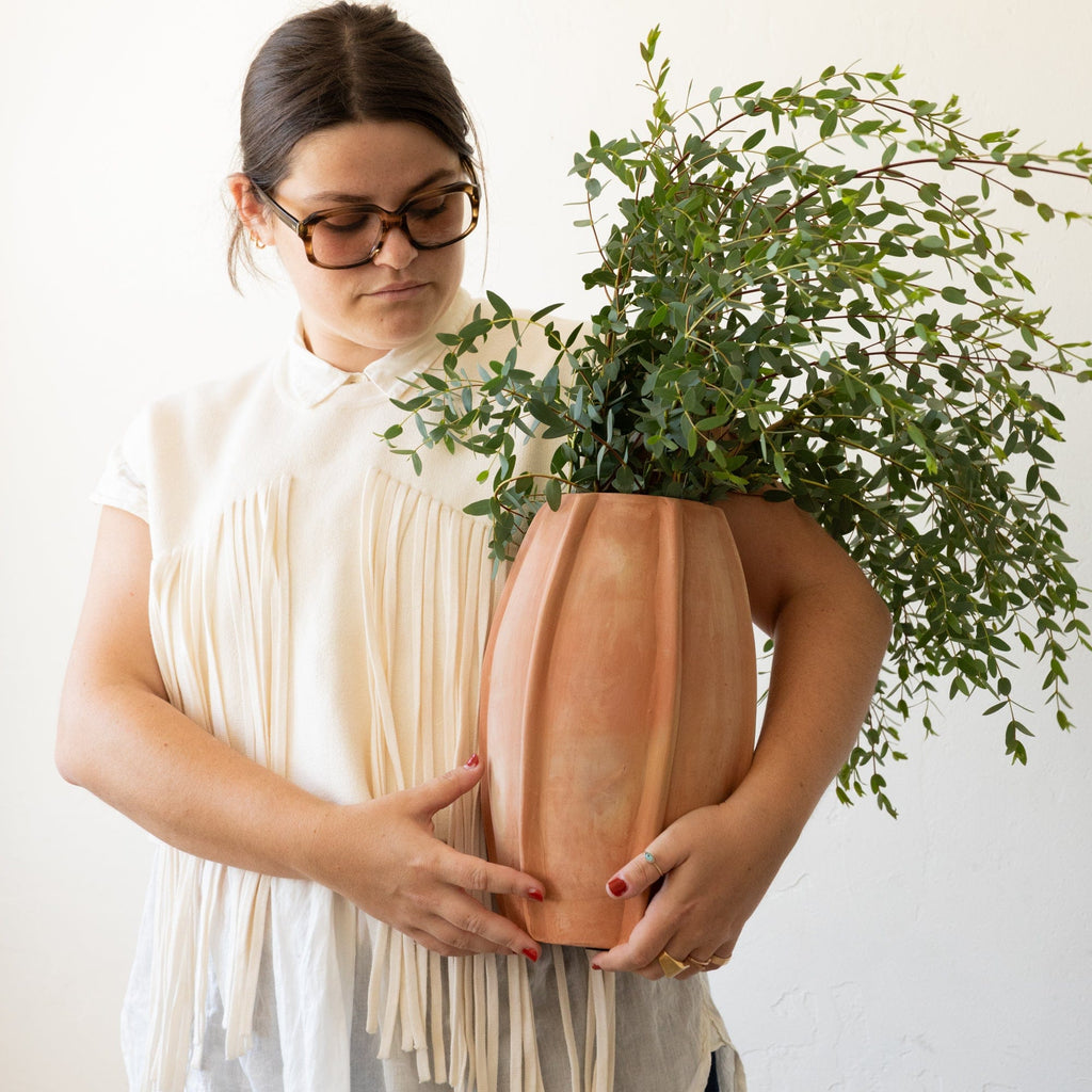 Sienna Terracotta Vase