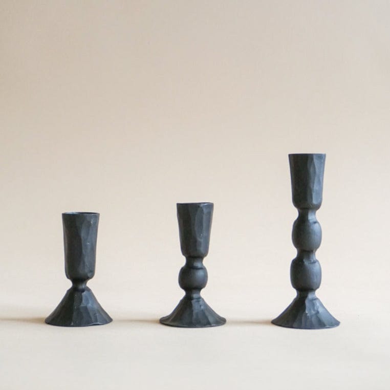 Bohemia Candle Holders Short Iron Candle Holder