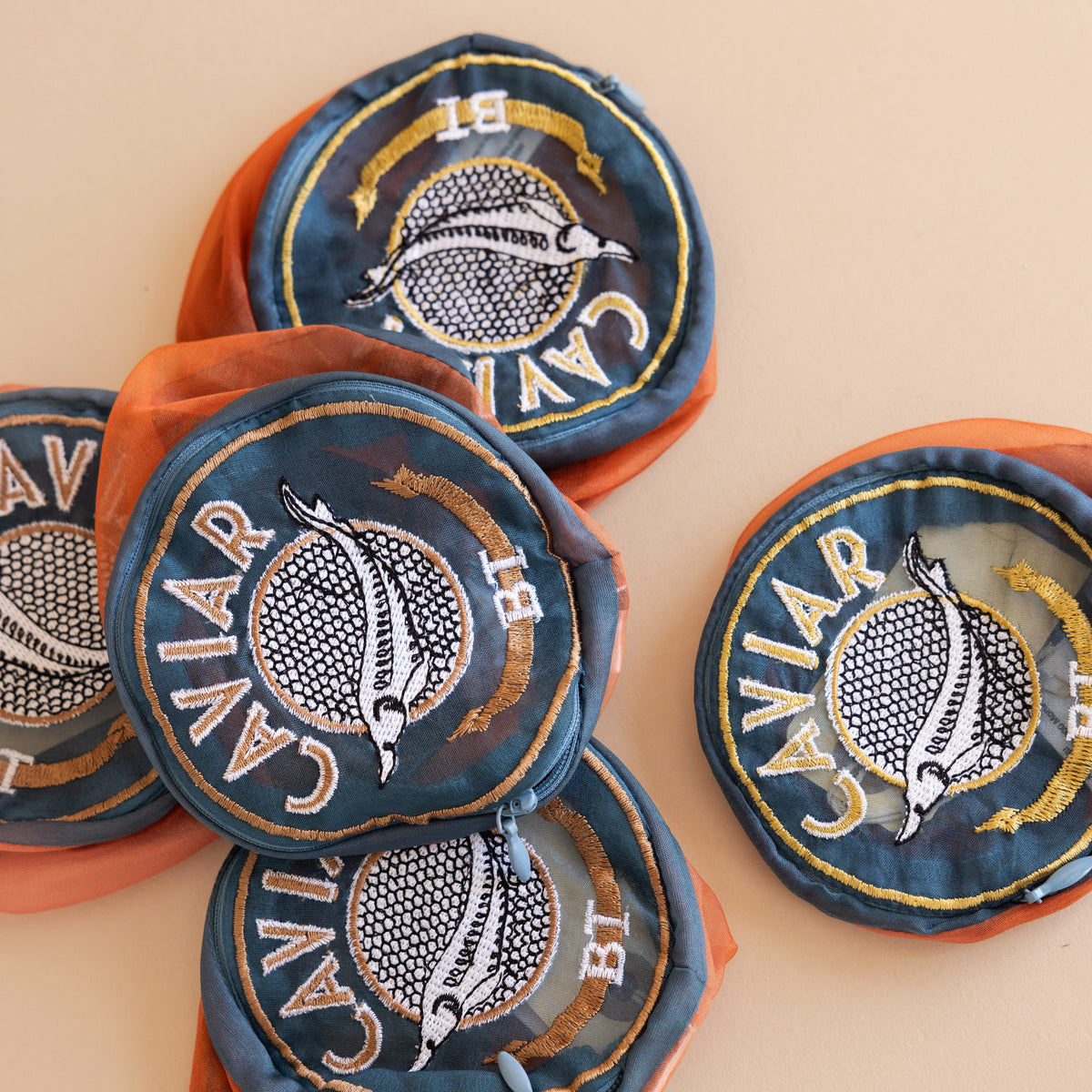 Brigitte Tanaka Bags Caviar Pouch by Brigitte Tanaka