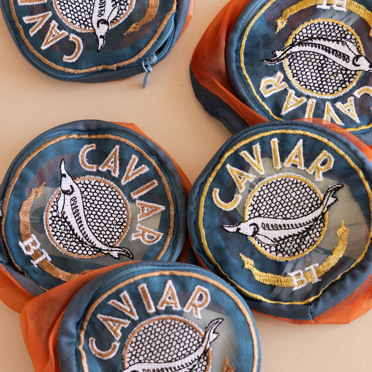Brigitte Tanaka Bags Caviar Pouch by Brigitte Tanaka