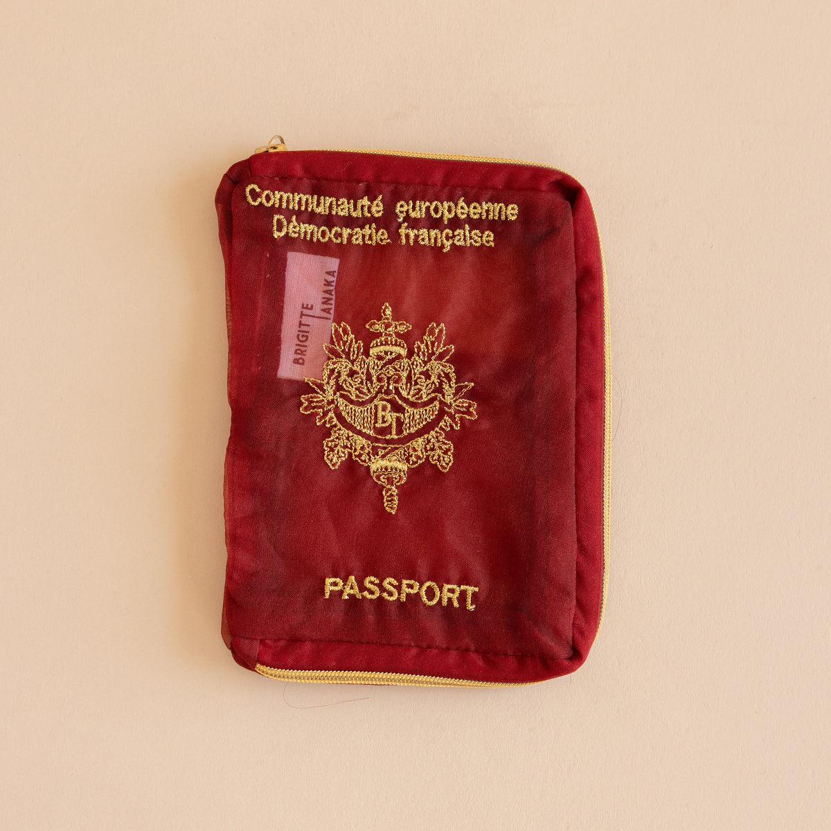Brigitte Tanaka Bags French Passport Pouch by Brigitte Tanaka