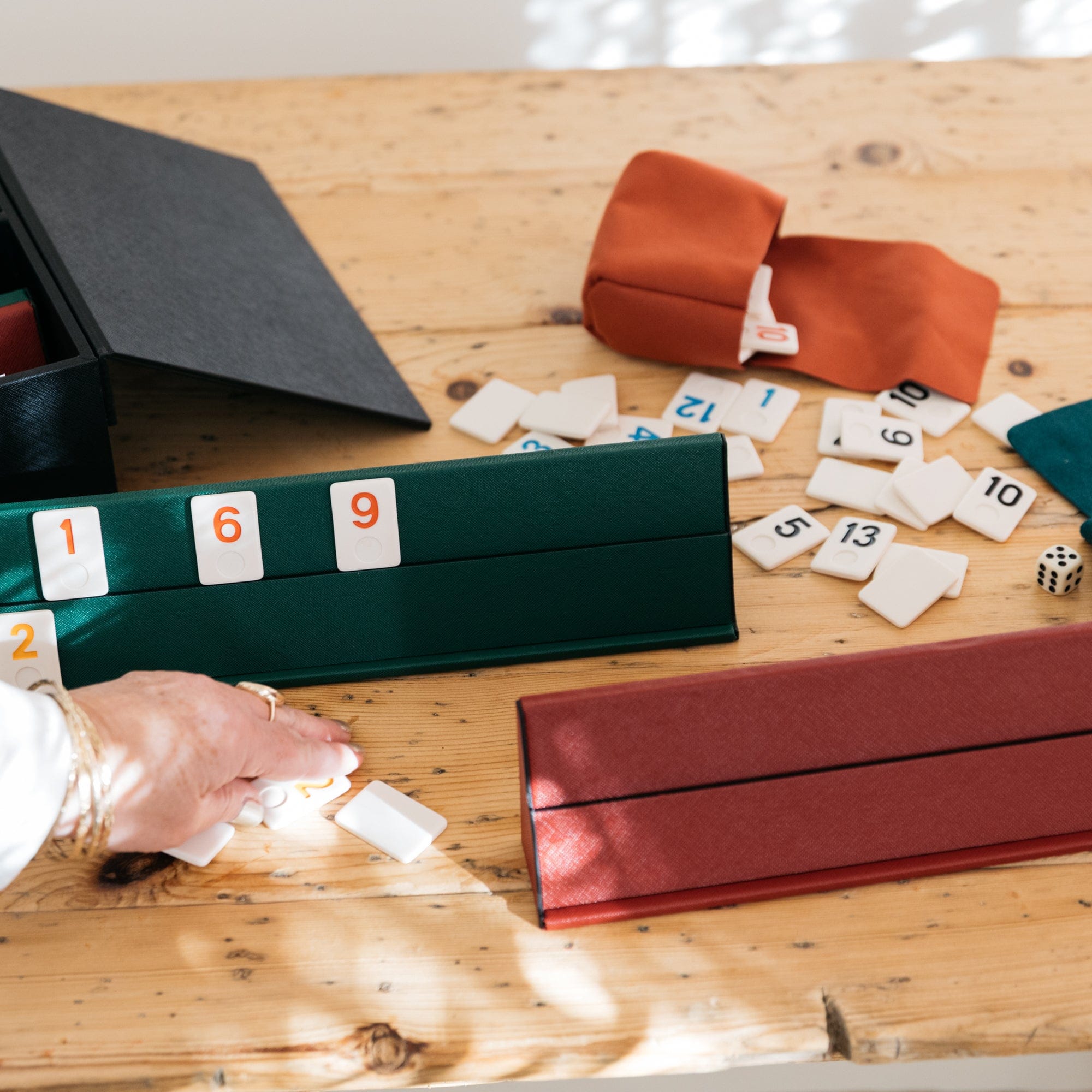 Rummikub Set | Velour Pouches + Compact Box | +COOP