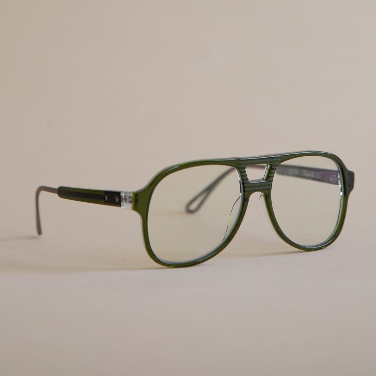 Caddis Eyewear Heritage Green / 0.00 Caddis Glasses Triple G