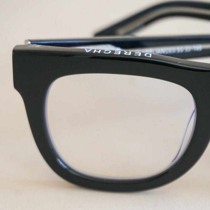 Caddis Glasses D28 in Gloss Black - +COOP