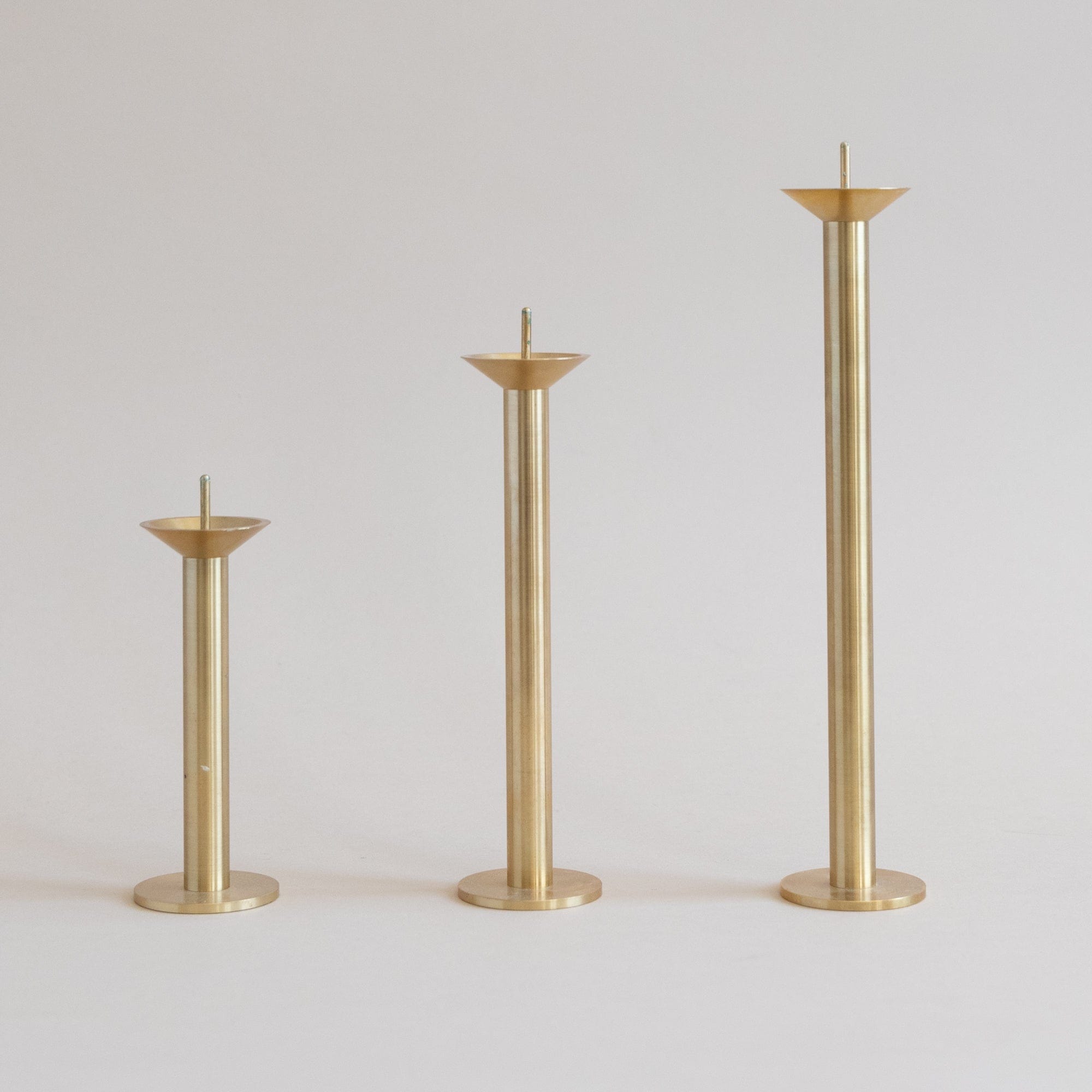 Candle Holders in Brass - +COOP