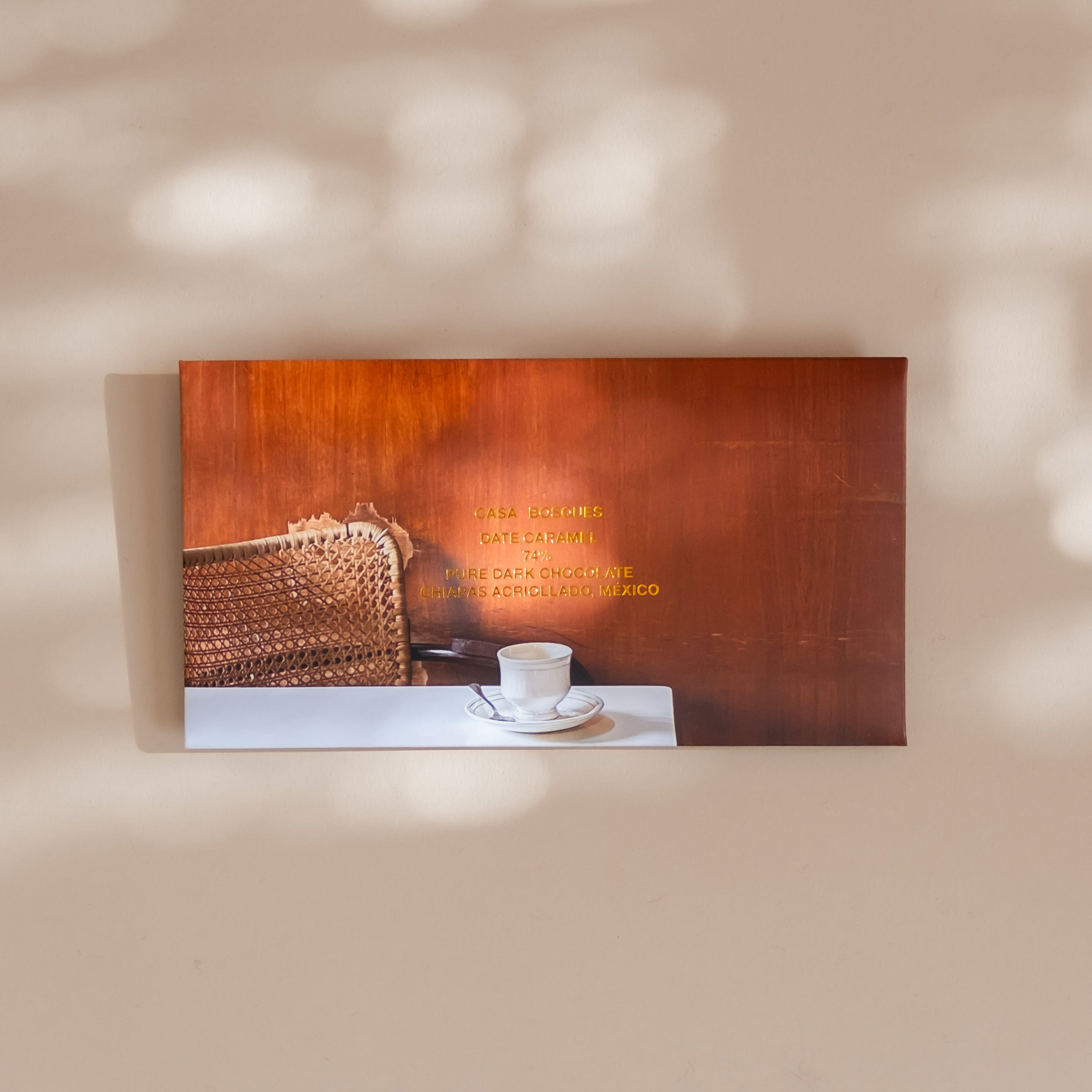 Casa Bosques Pantry Date Caramel 74% Casa Bosques Chocolate Bars