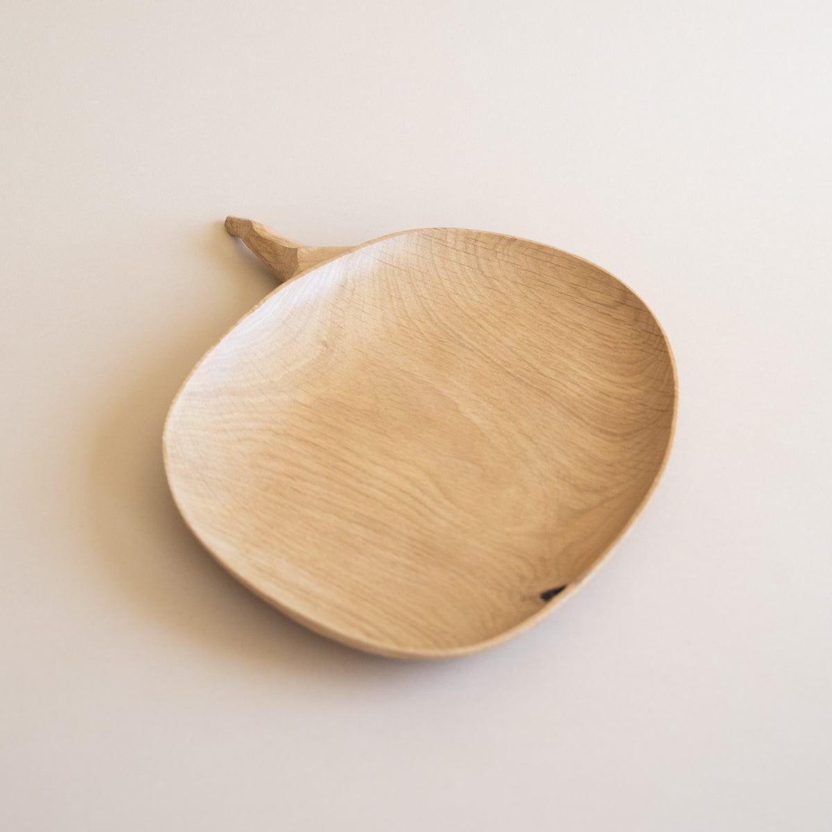 Catchall with Crooked Handle in Oak - +COOP