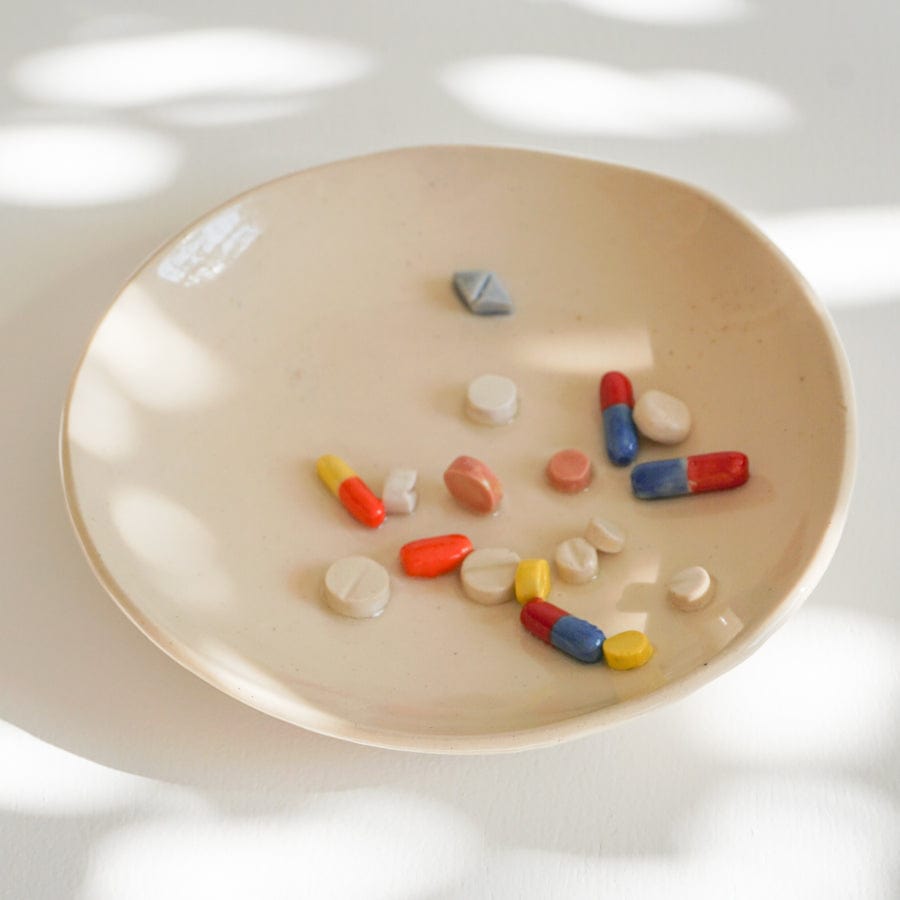 Ceramic Pill Plate - +COOP