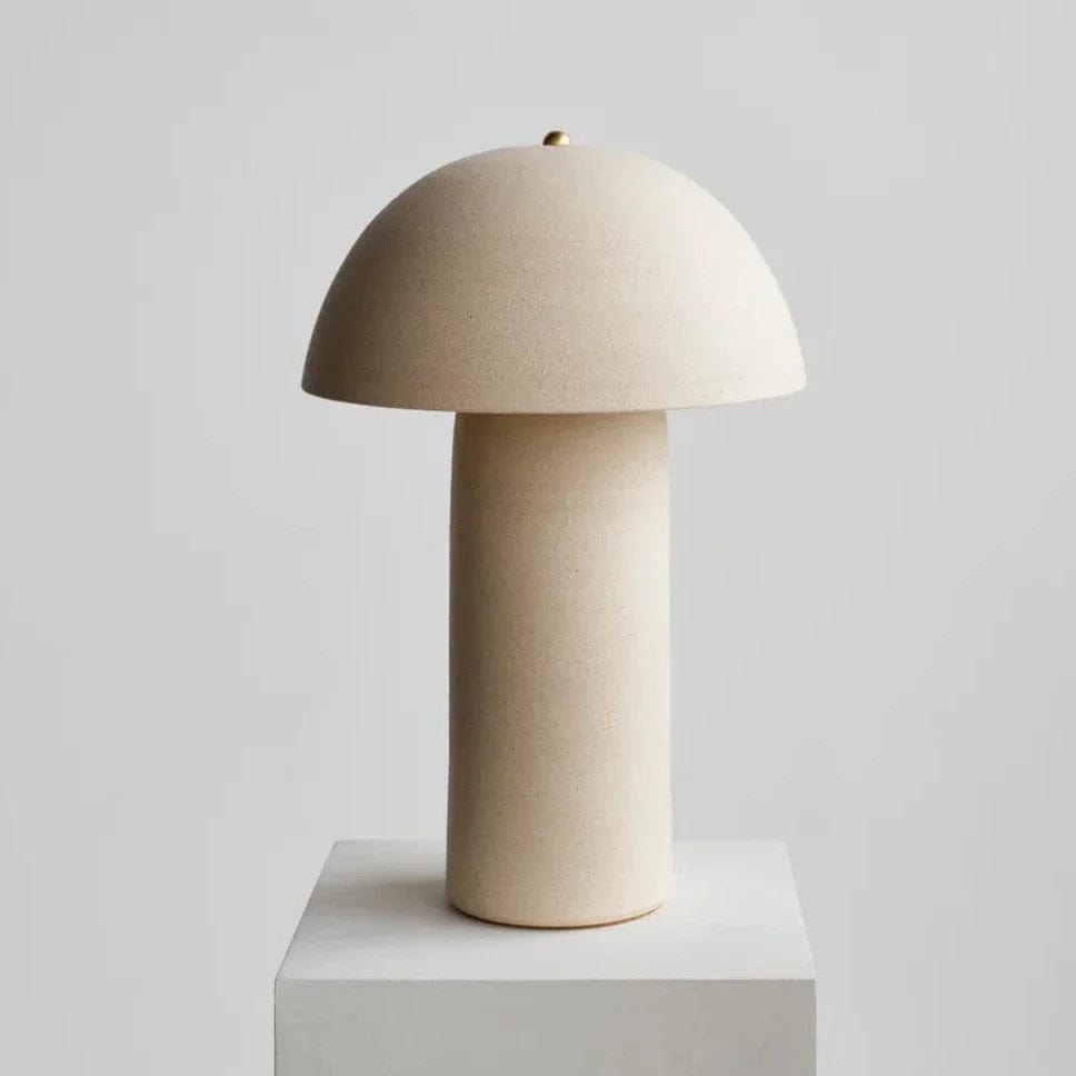 Ceramicah Lamps Large Tera Lamp in Stone by Ceramicah