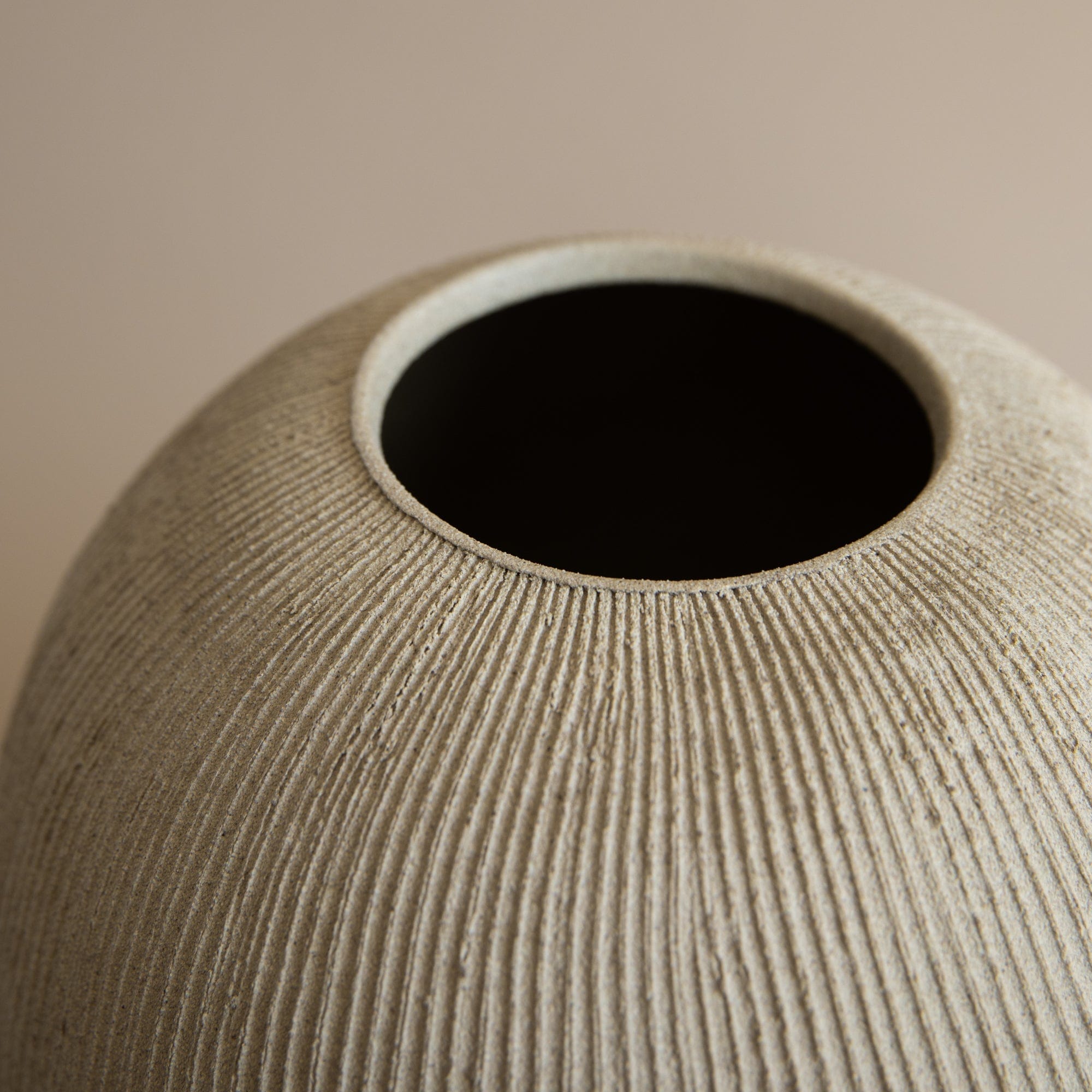 Ceramicah Statement Piece Dune 02 Vessel in Sand by Ceramicah