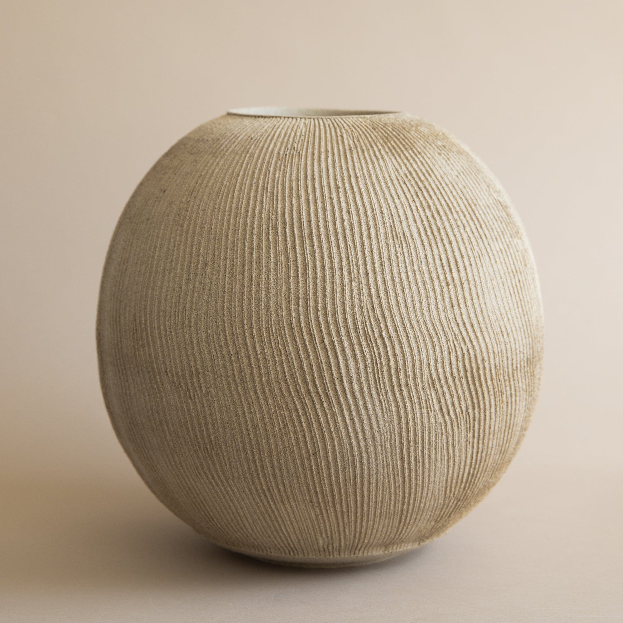 Ceramicah Statement Piece Large Dune 02 Vessel in Sand by Ceramicah