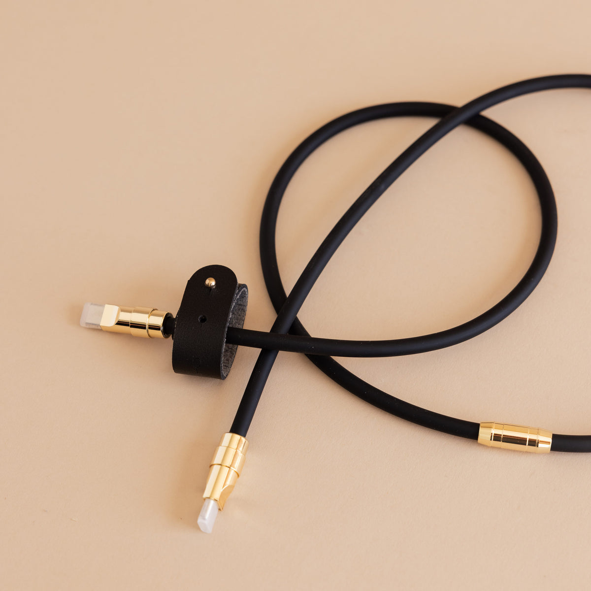 Chubby Cable Tech Accessories Gold Tipped Charging Cable