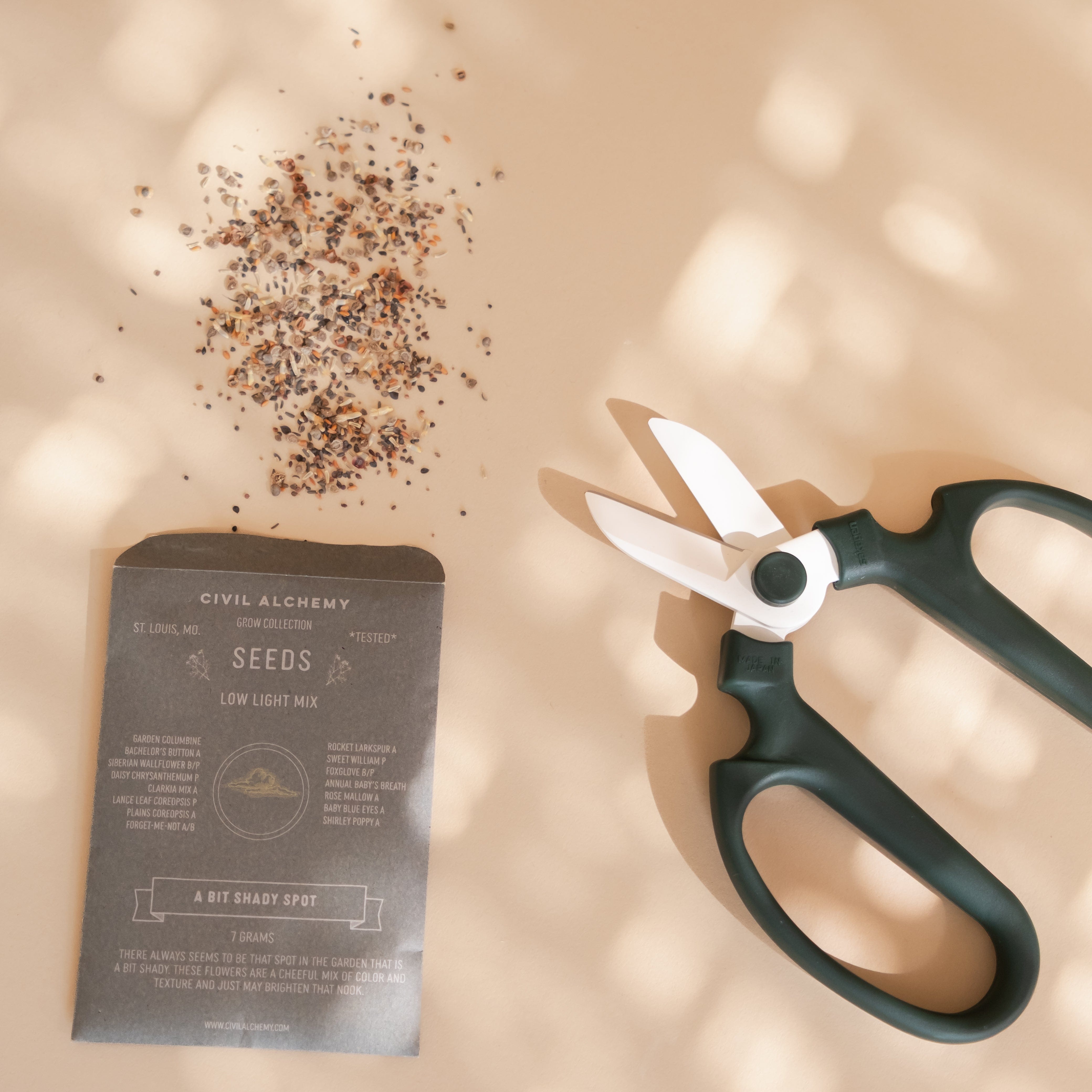 Civil Alchemy Garden Tools + Objects Shade Seed Mix