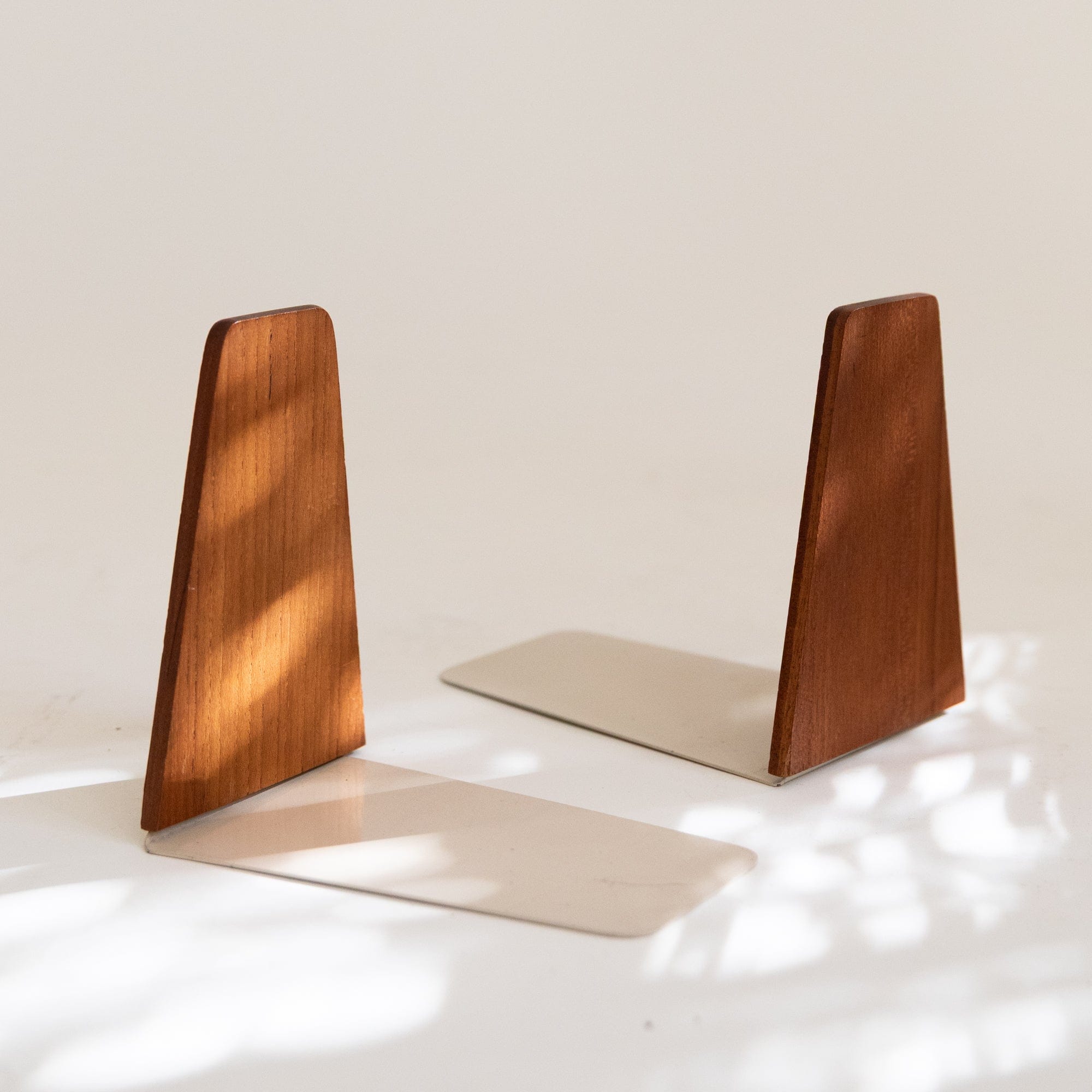 +COOP Bookends Pair of Kai Kristiansen Danish Teak Bookends