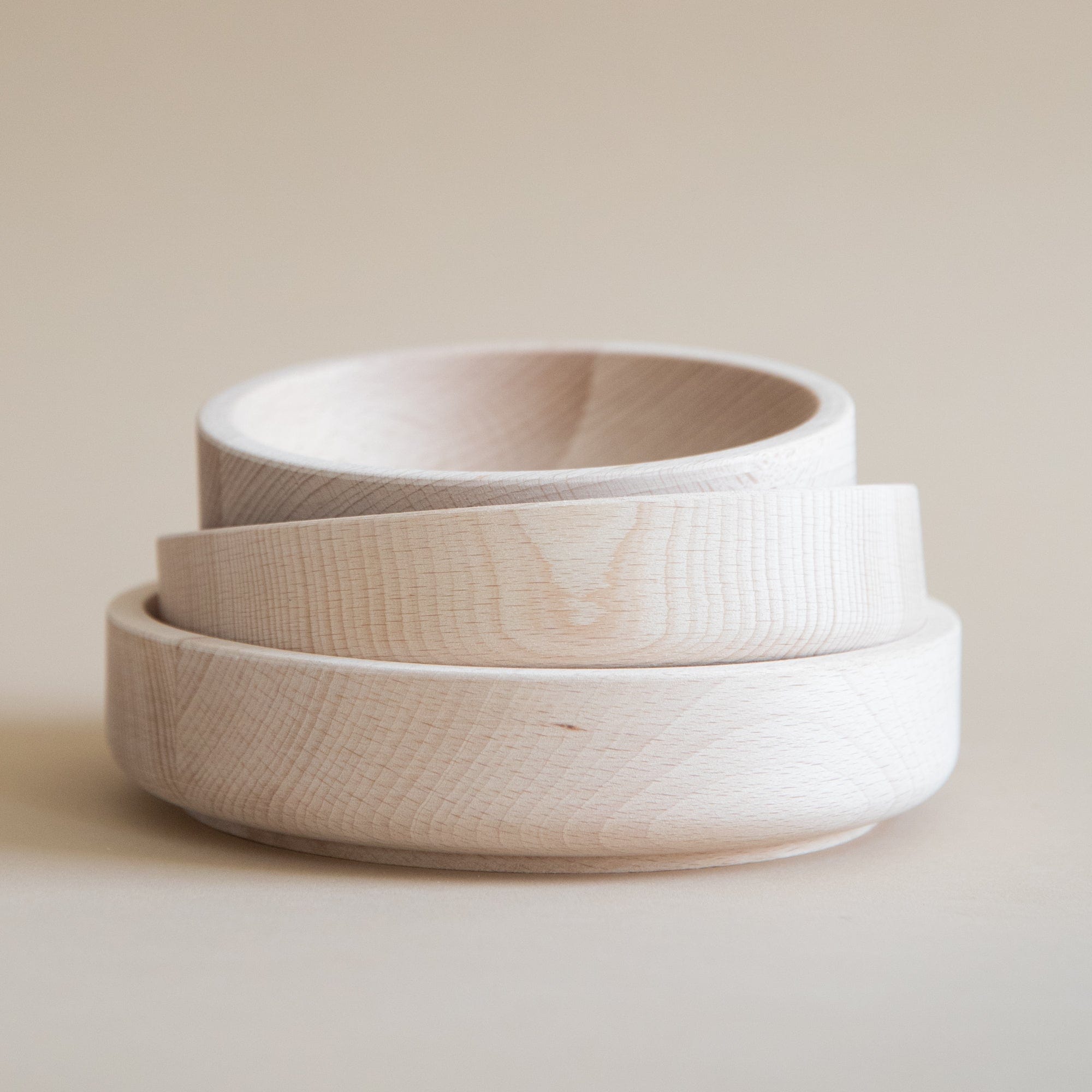 +COOP Trays + Catchalls Beechwood Nesting Bowls