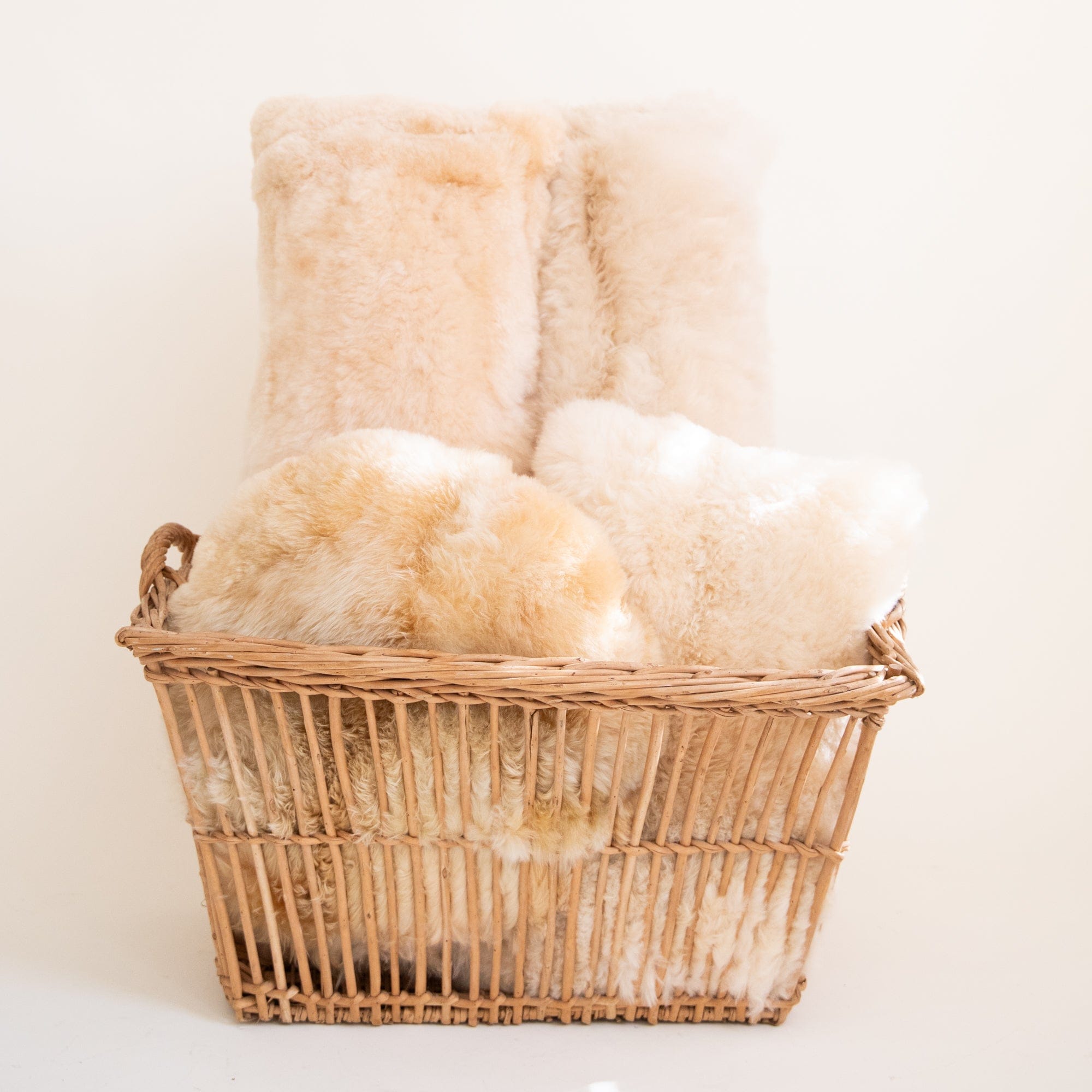 +COOP Vintage Baskets Vintage French Linen Basket