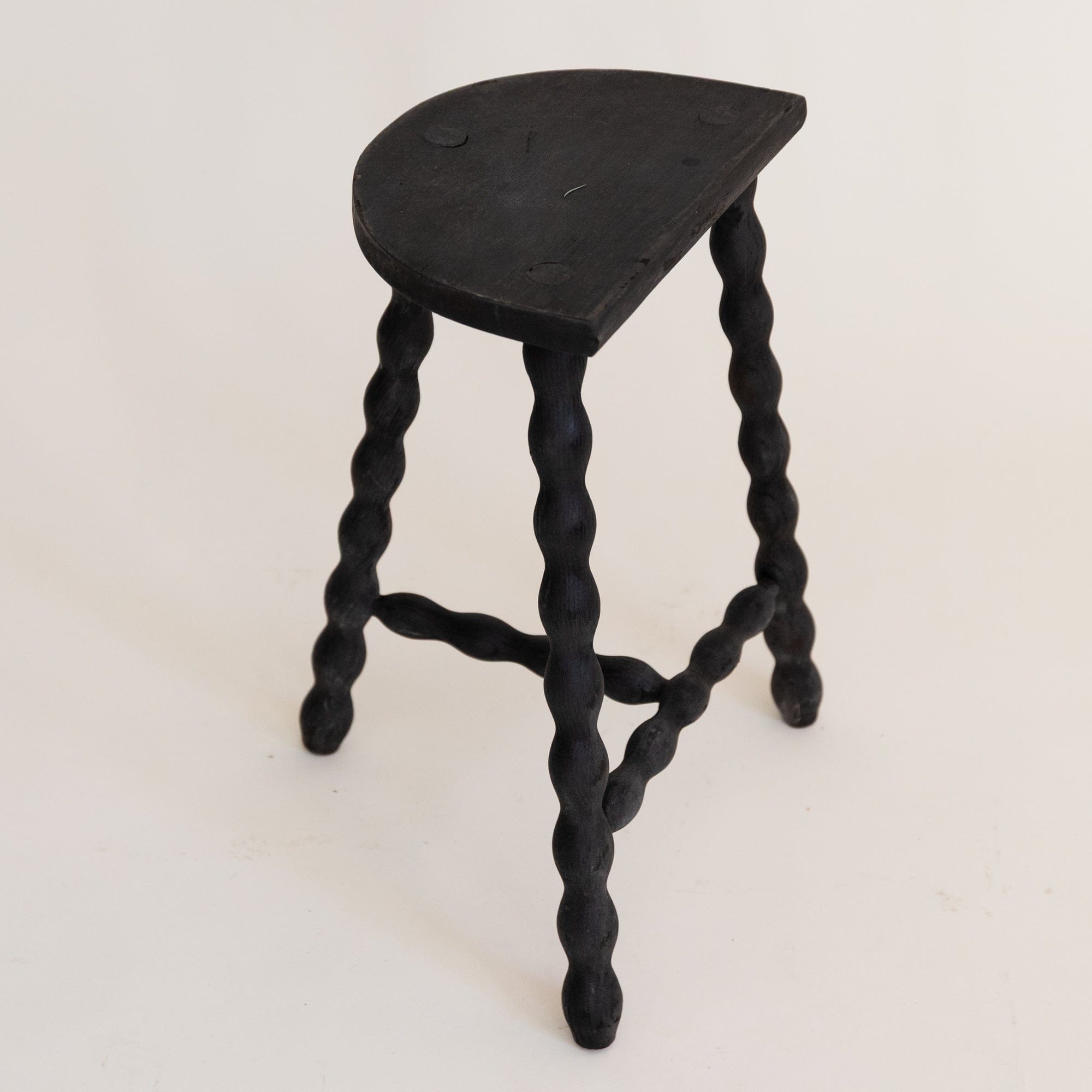 +COOP Vintage Seating 006 Vintage Tripod Stool in Black