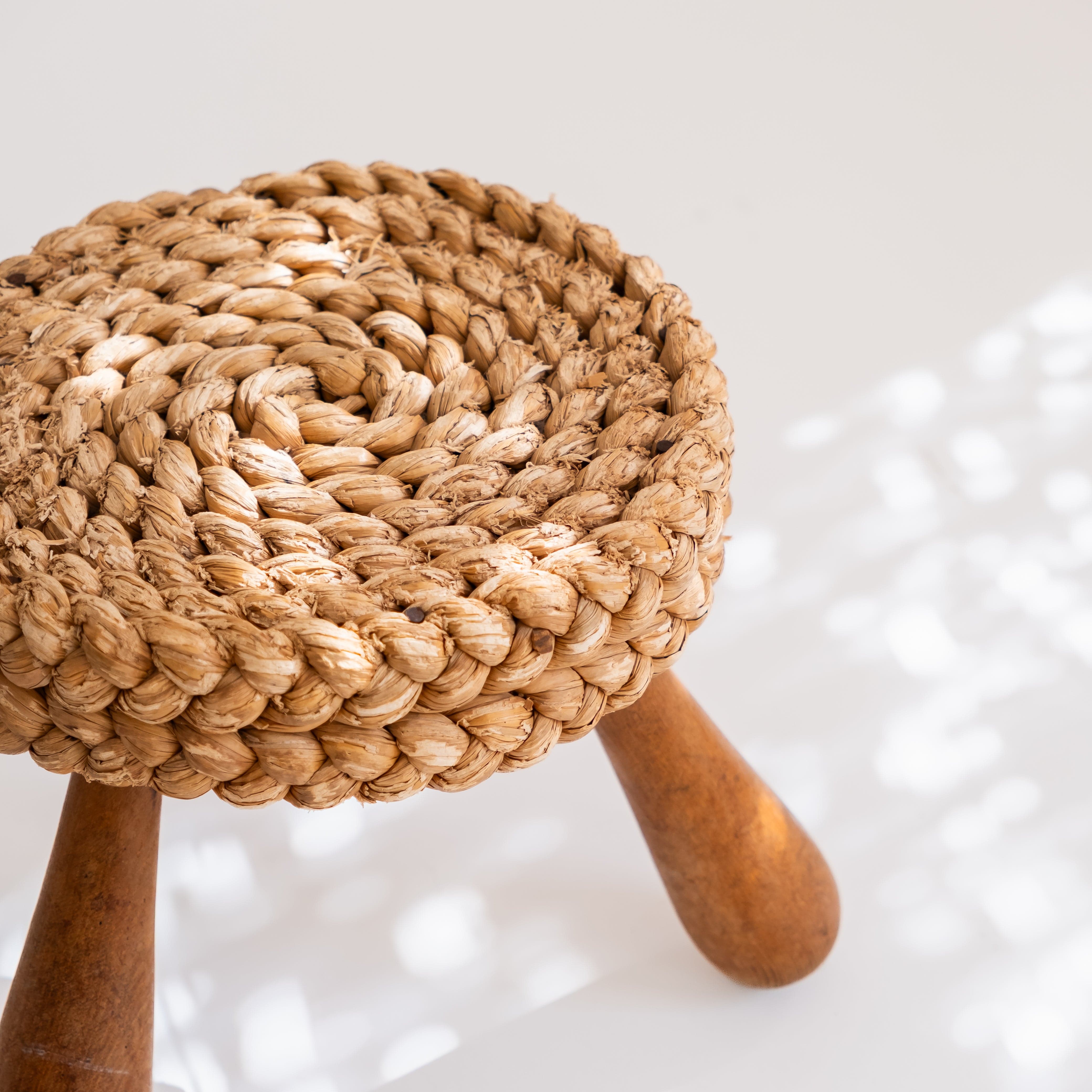 +COOP Vintage Seating Adrien Audoux + Frida Minet Stool