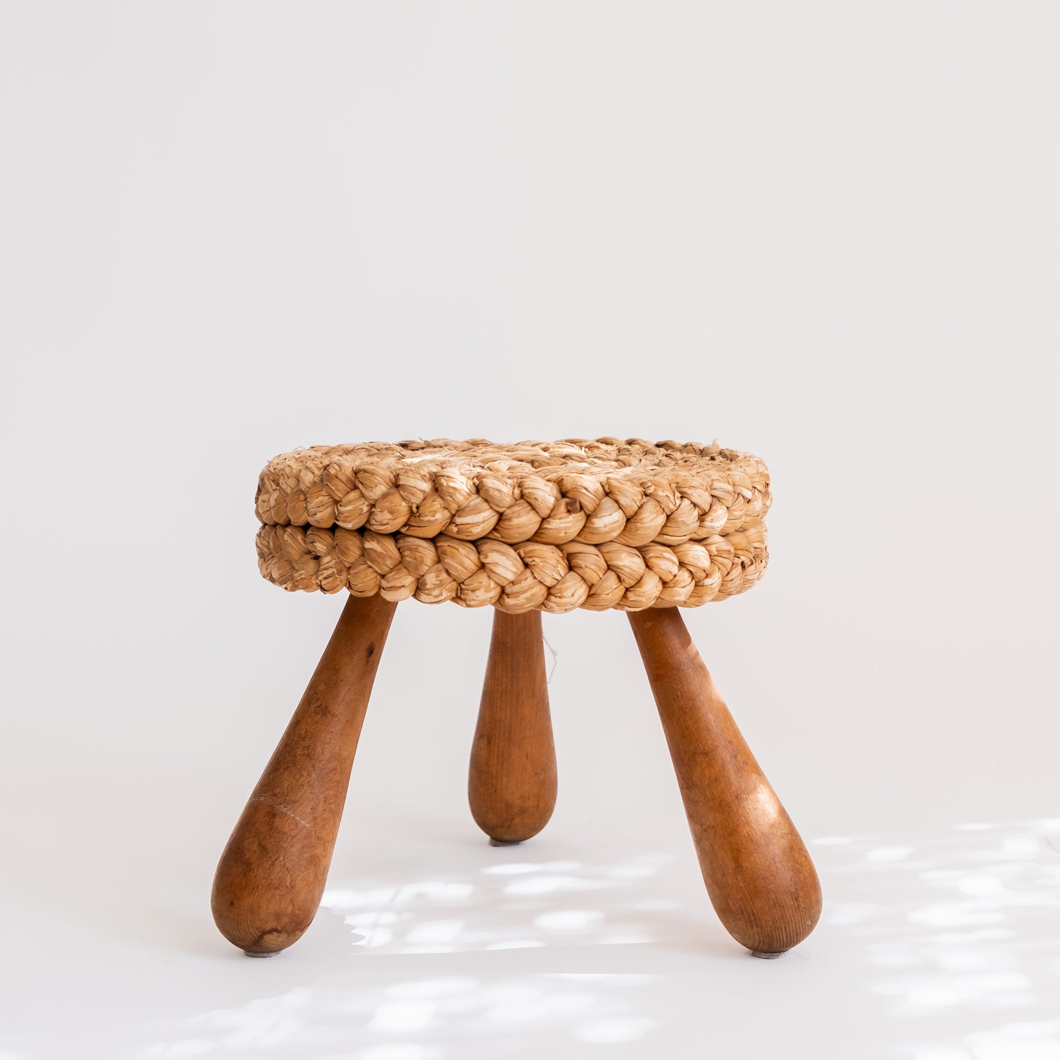 +COOP Vintage Seating Adrien Audoux + Frida Minet Stool