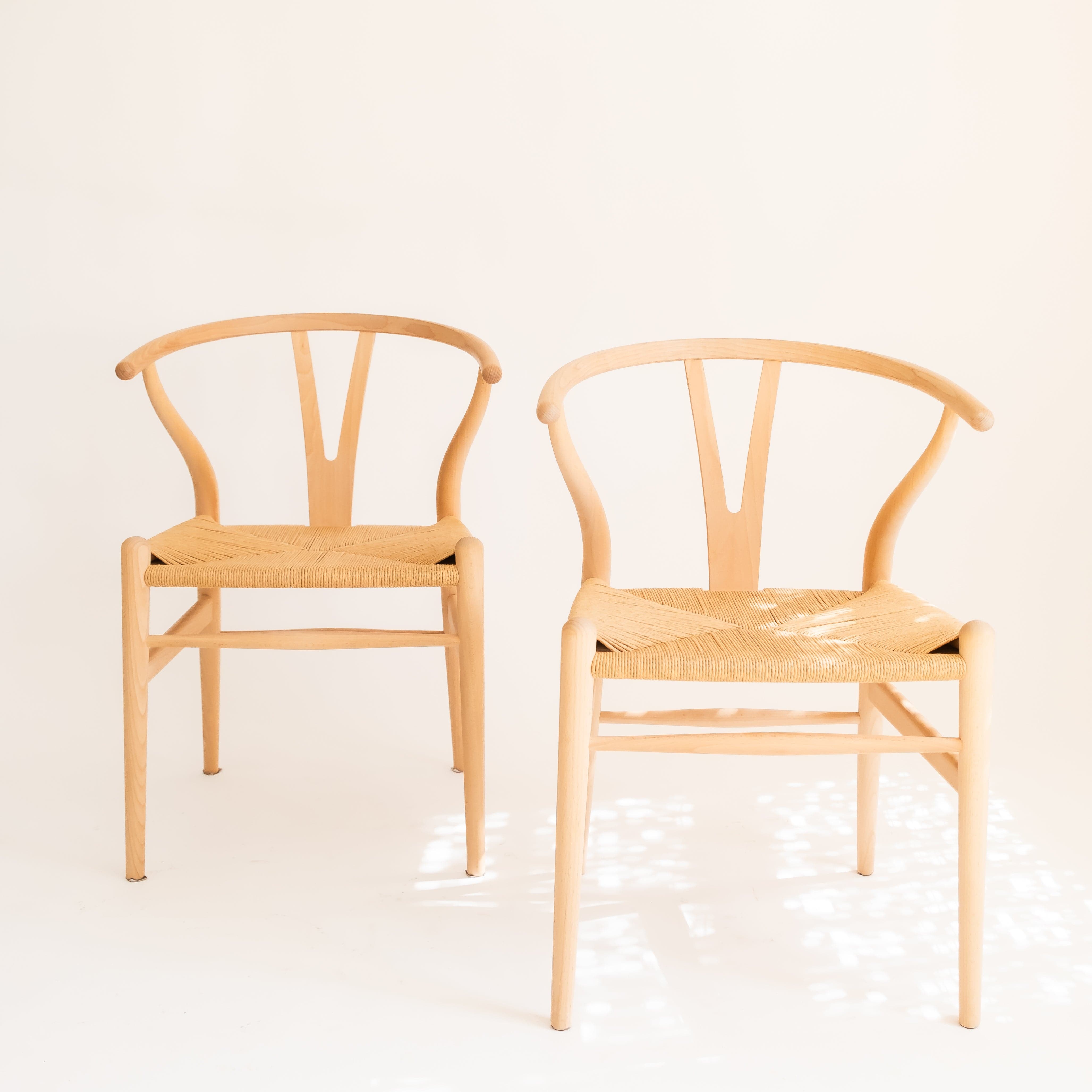 +COOP Vintage Seating Hans Wegner “Wishbone” Dining Chairs