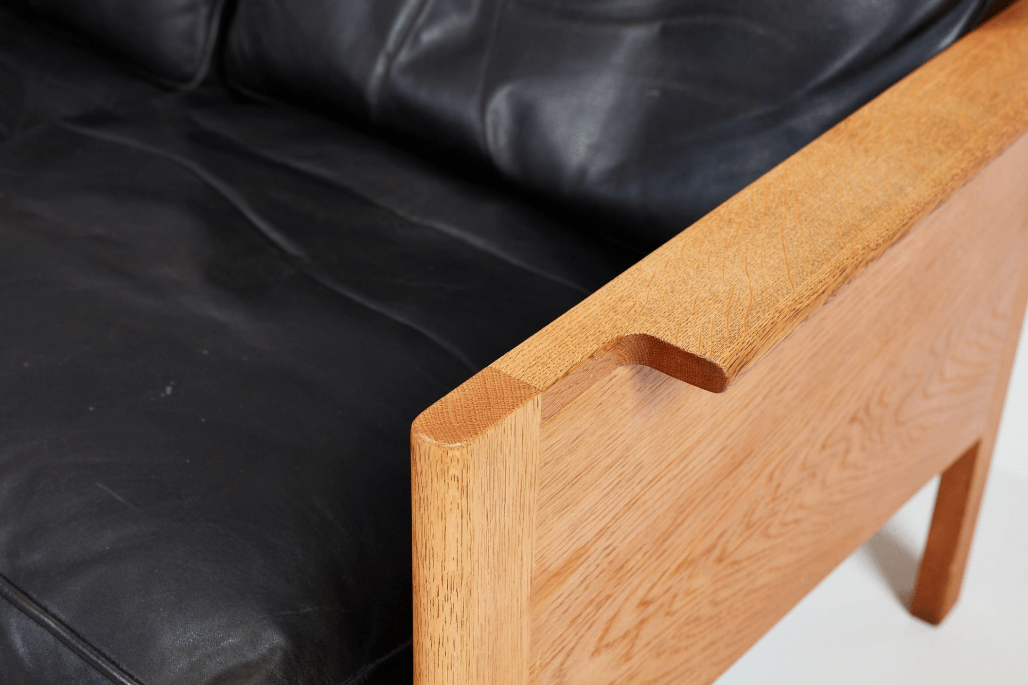 +COOP Vintage Seating Kai Kristiansen Three-Seat Sofa