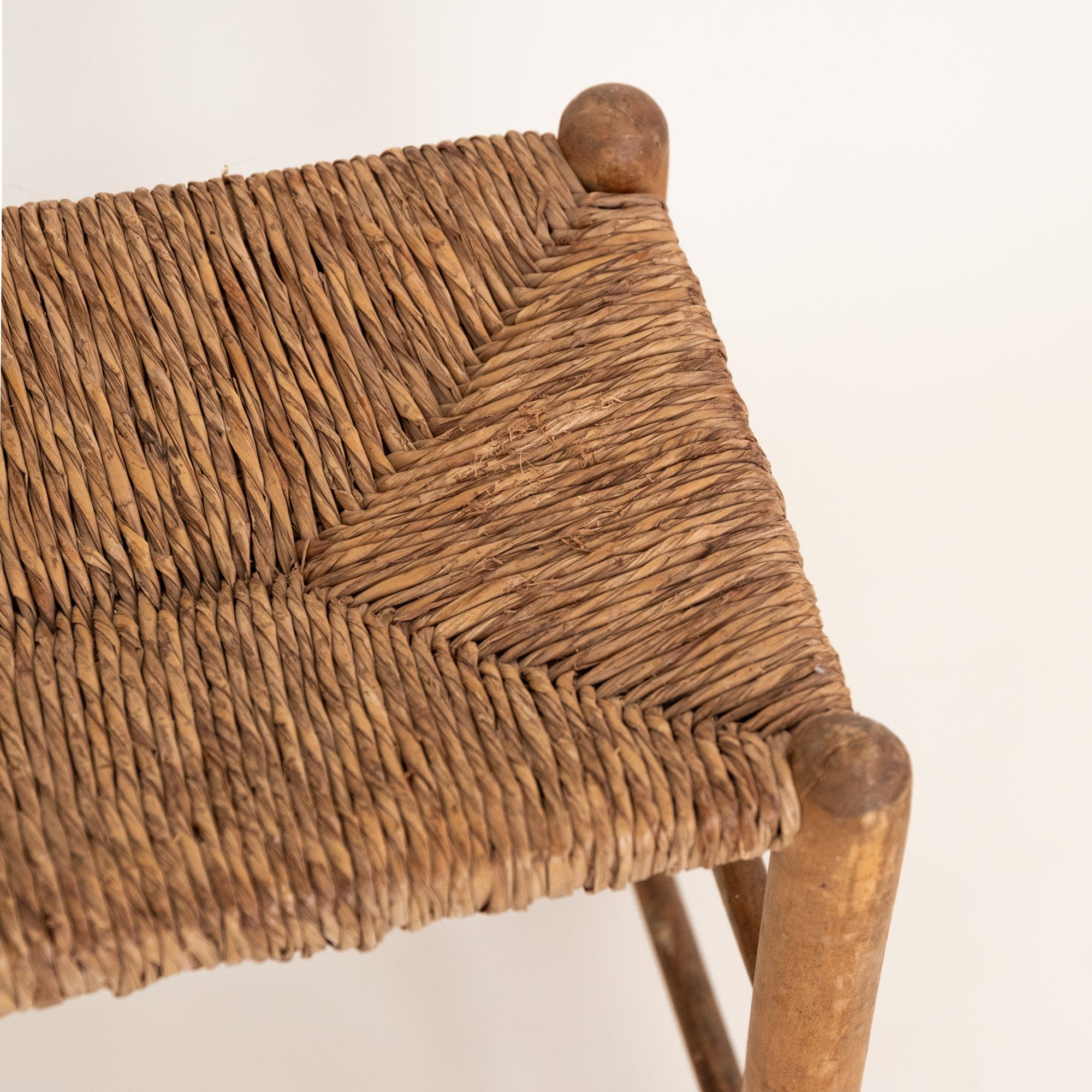 +COOP Vintage Seating Vintage French Rush Stool