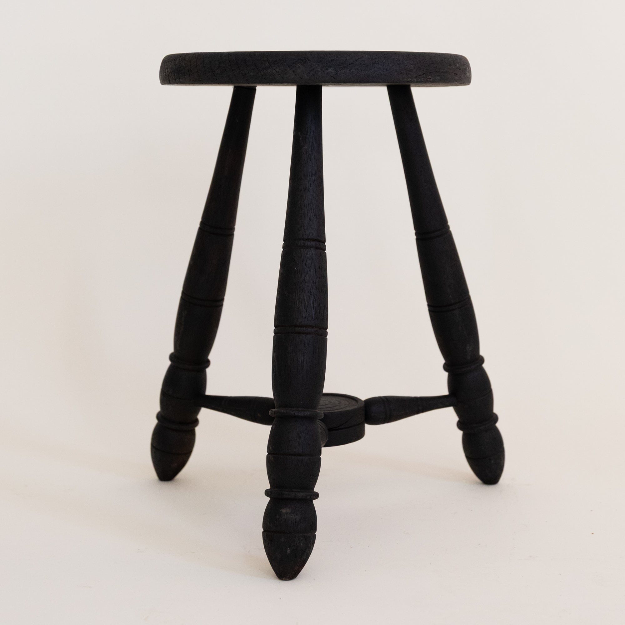+COOP Vintage Seating Vintage Tripod Stool in Black