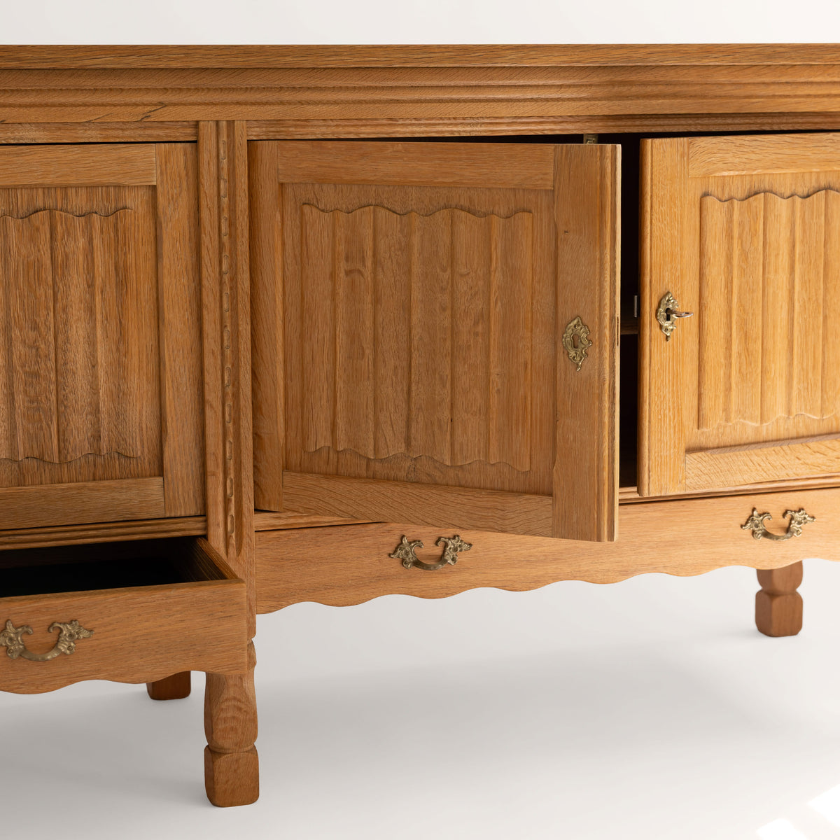 +COOP Vintage Storage Vintage Carved Oak Buffet
